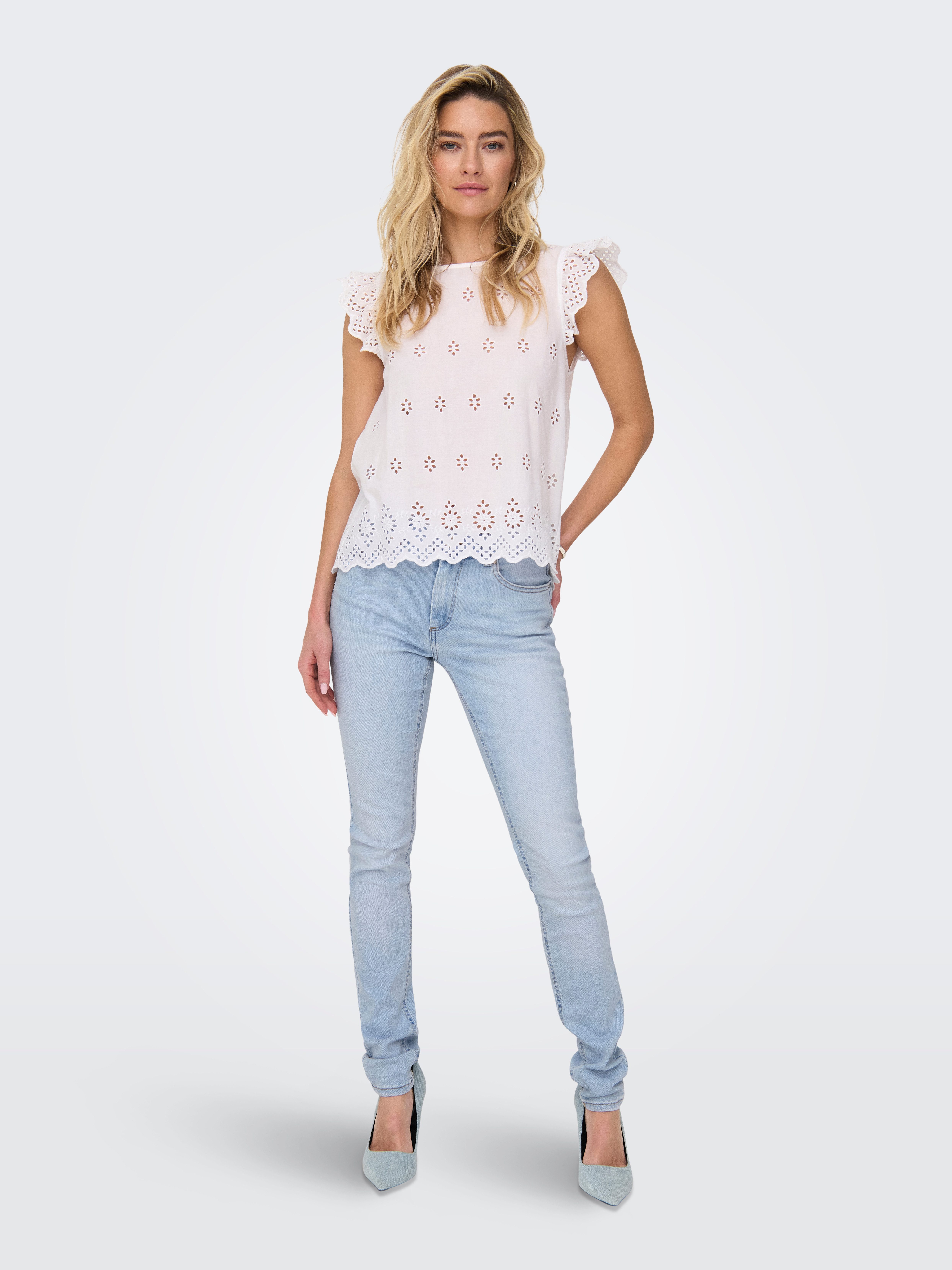 Only Skinny fit jeans ONLBLUSH MID SKINNY DNM TAI006 NOOS