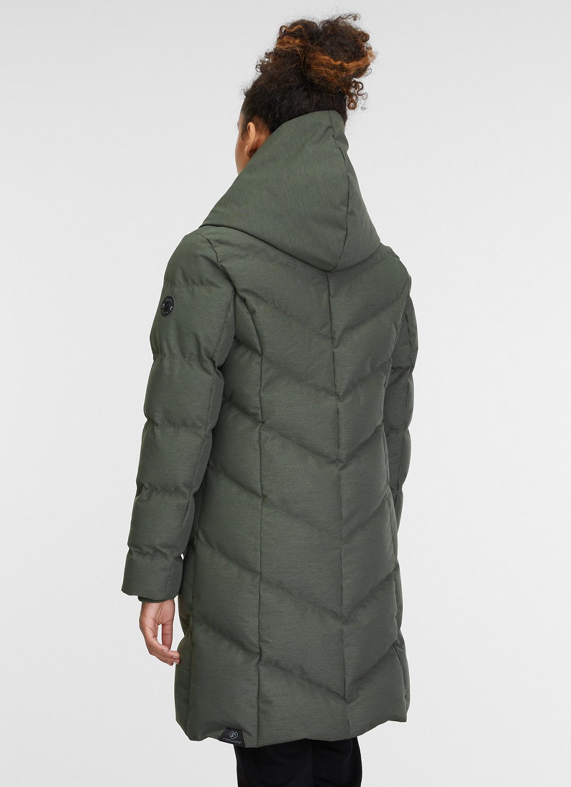 Ragwear Gewatteerde jas NATALKA waterafstotende quiltmantel voor de overgang en winter