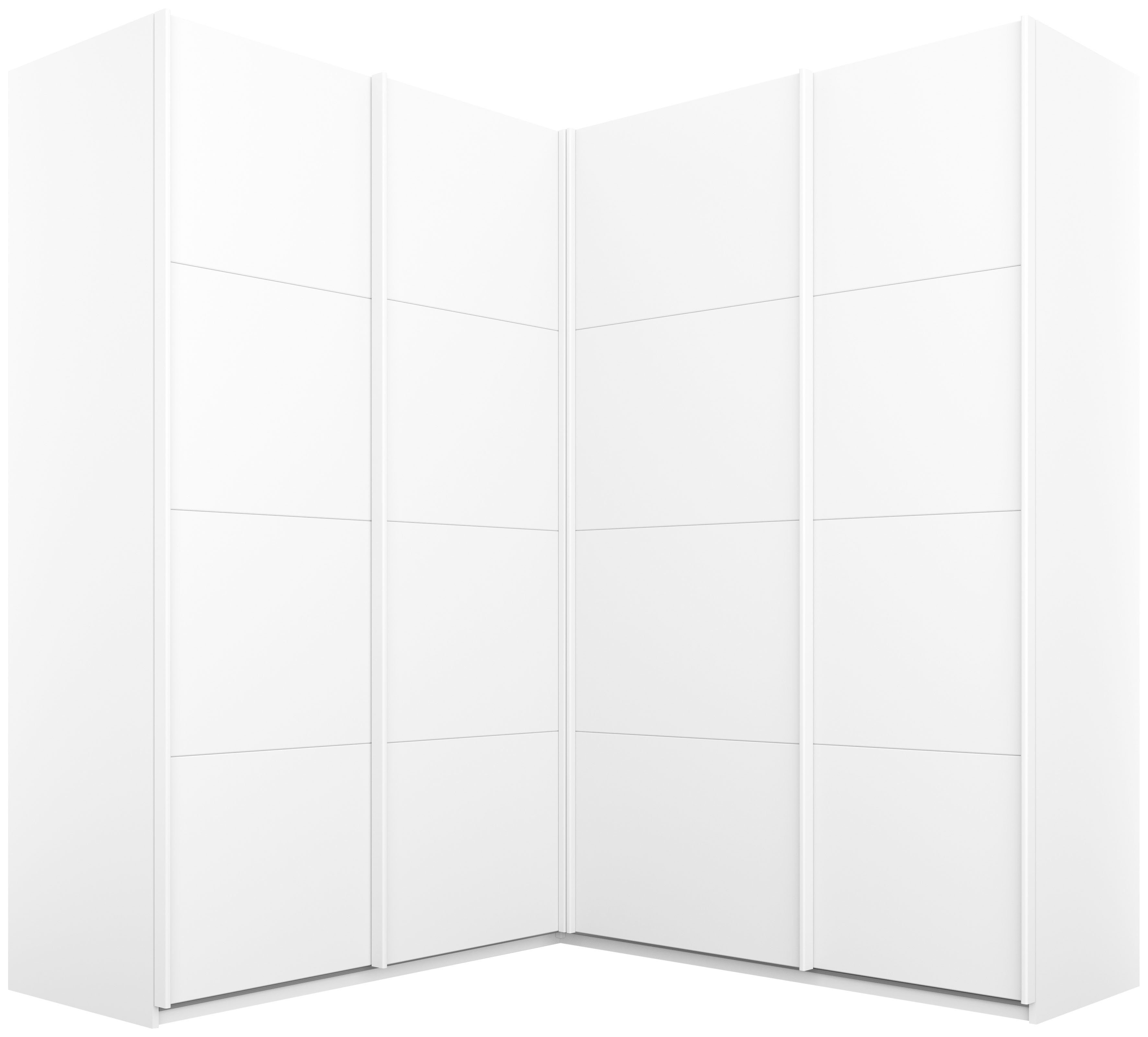 rauch Zweefdeurkast Quadra Hoekkast inclusief deurdemper