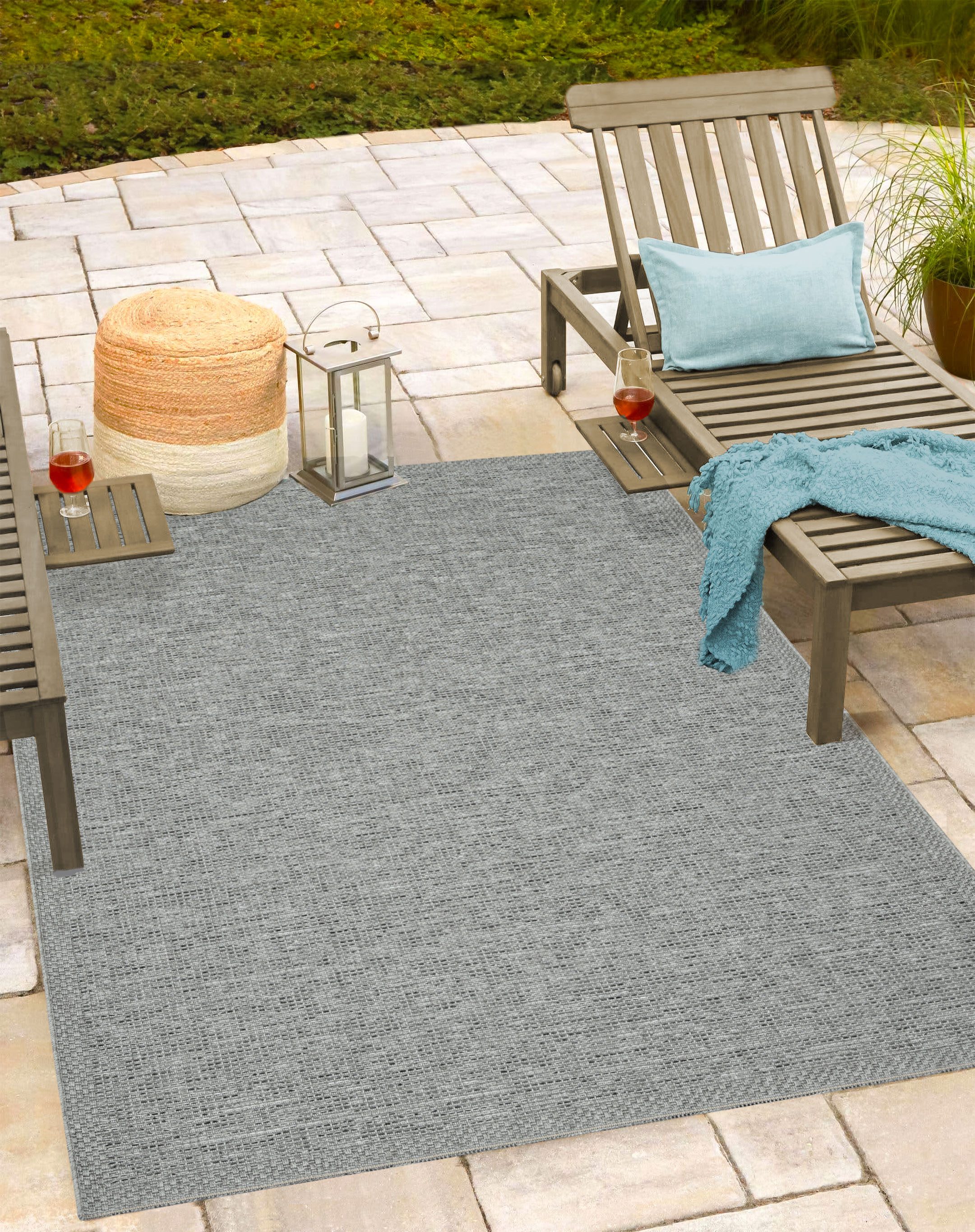 The carpet Vloerkleed Calgary moderne robuuste binnen- en buitenkleed
