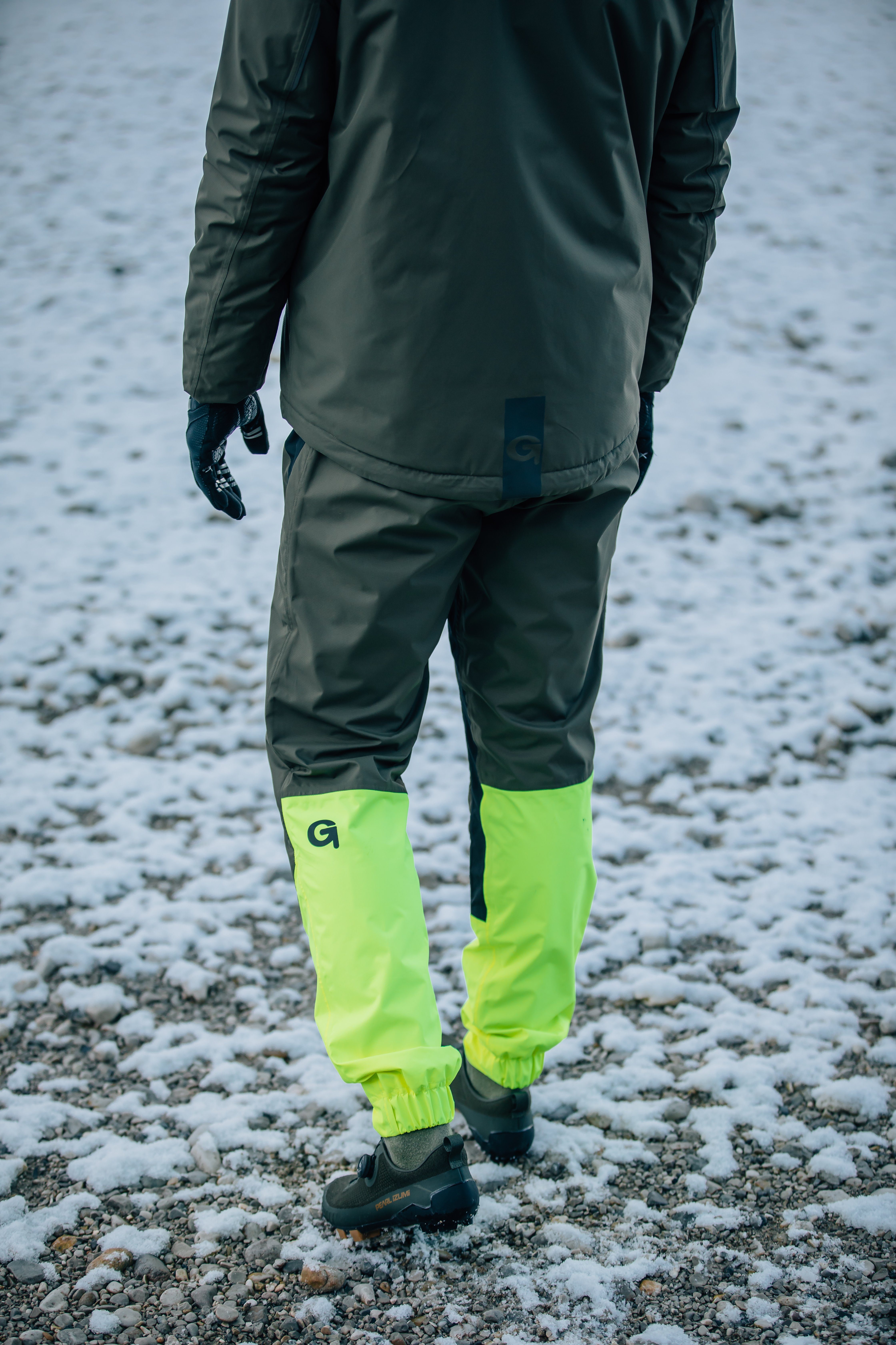 Gonso Fietsbroek Save Pants Therm Gevoerde regenbroek voor zeer koude winterdagen op de fiets.