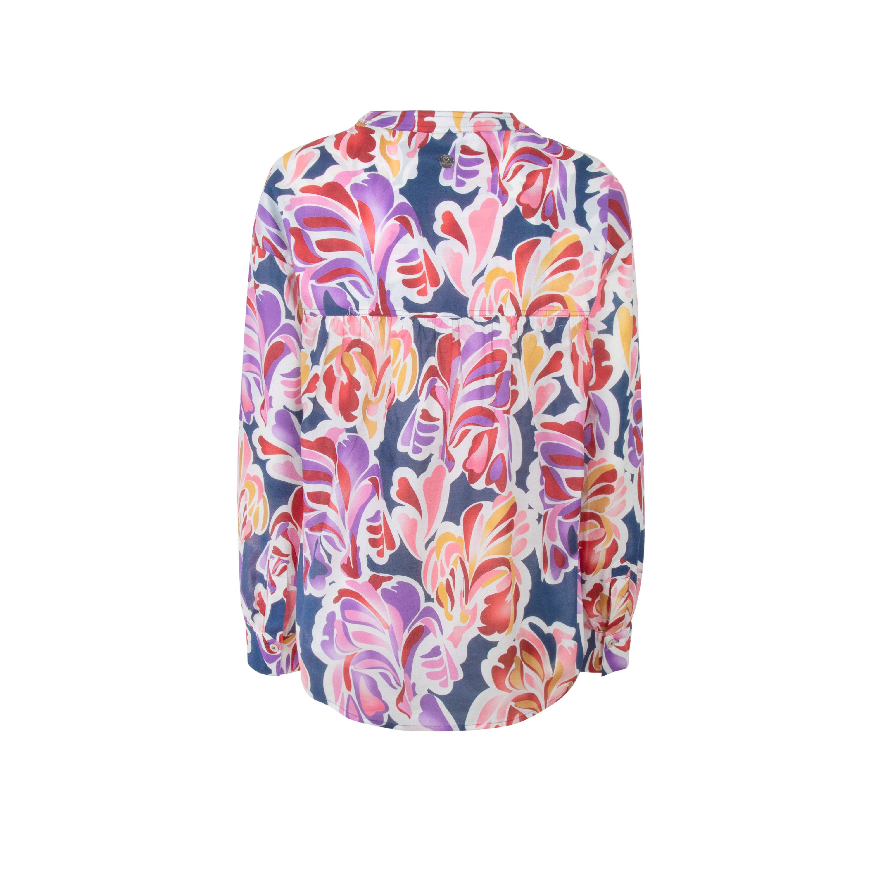 Lieblingsstück Blouse zonder sluiting EdanaL met print all-over