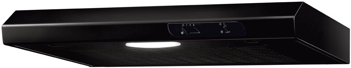 RESPEKTA Onderbouwkap DH 620 60 cm, 3 vermogensniveaus, led-verlichting, geschikt voor afzuiging en recirculatie