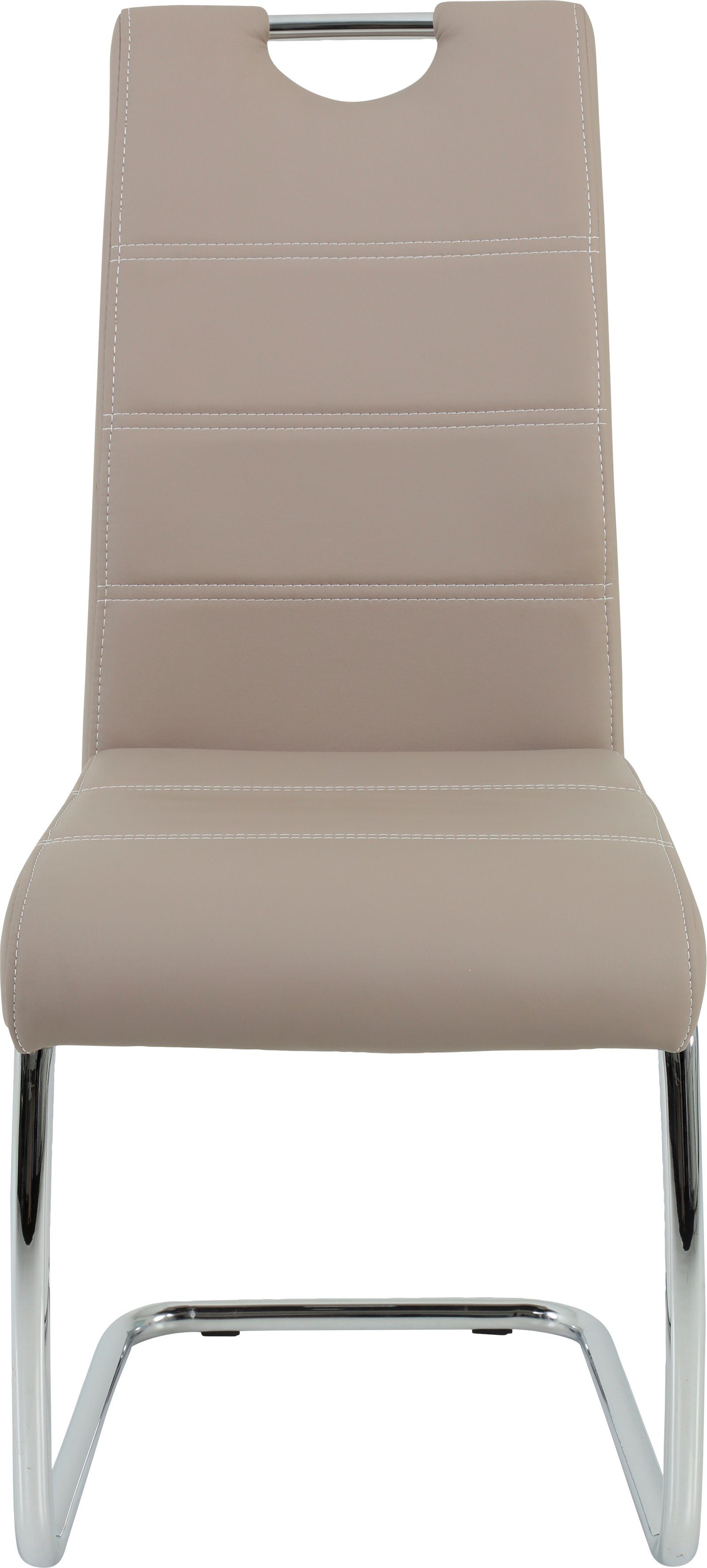 HELA Vrijdragende stoel Flora, eetkamerstoelen 1, 2 of 4 stuks, vrijdragende stoel