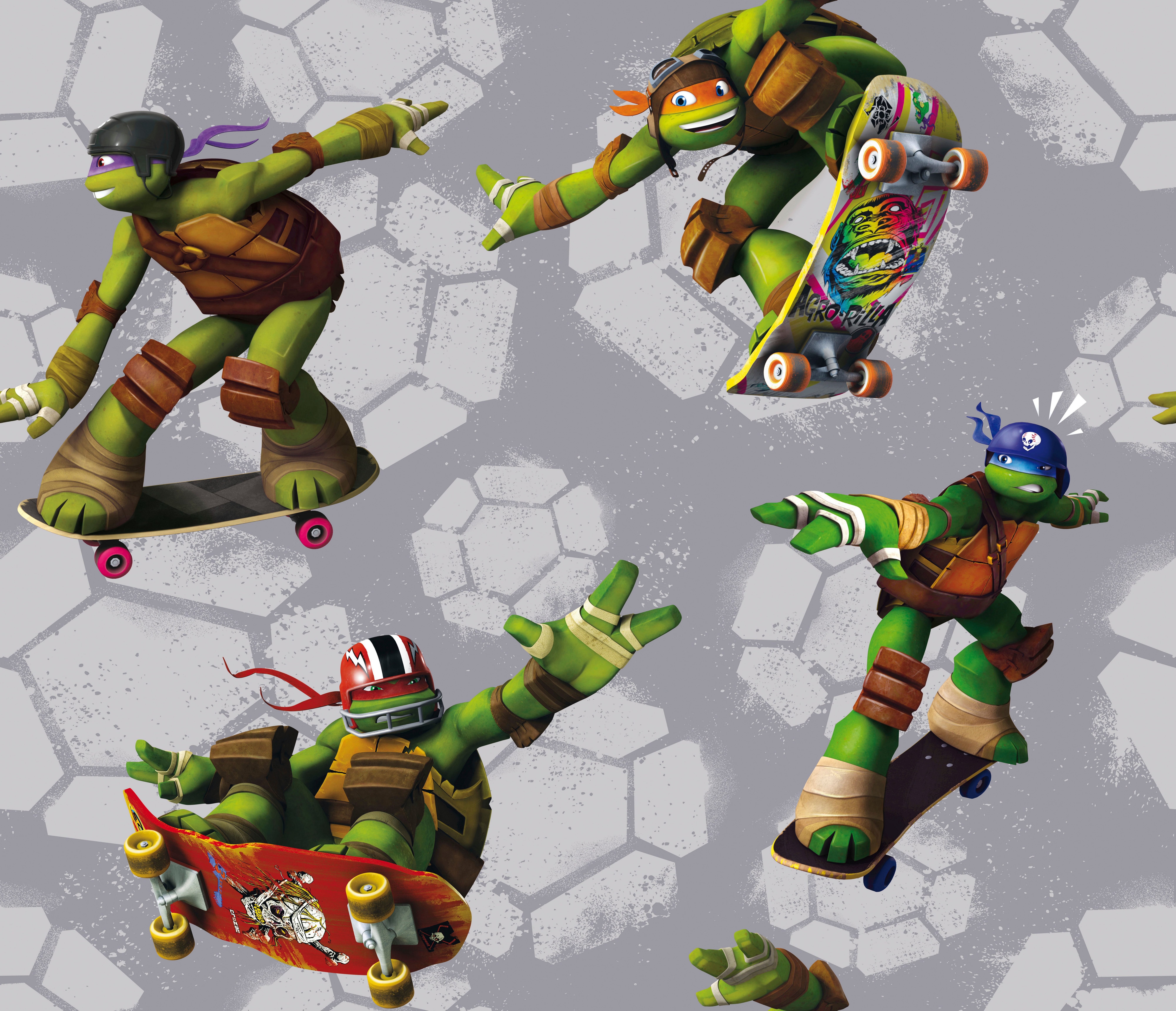 Wirth Sierkussen Turtles Nickelodeon, kussenhoes zonder vulling(2 stuks)