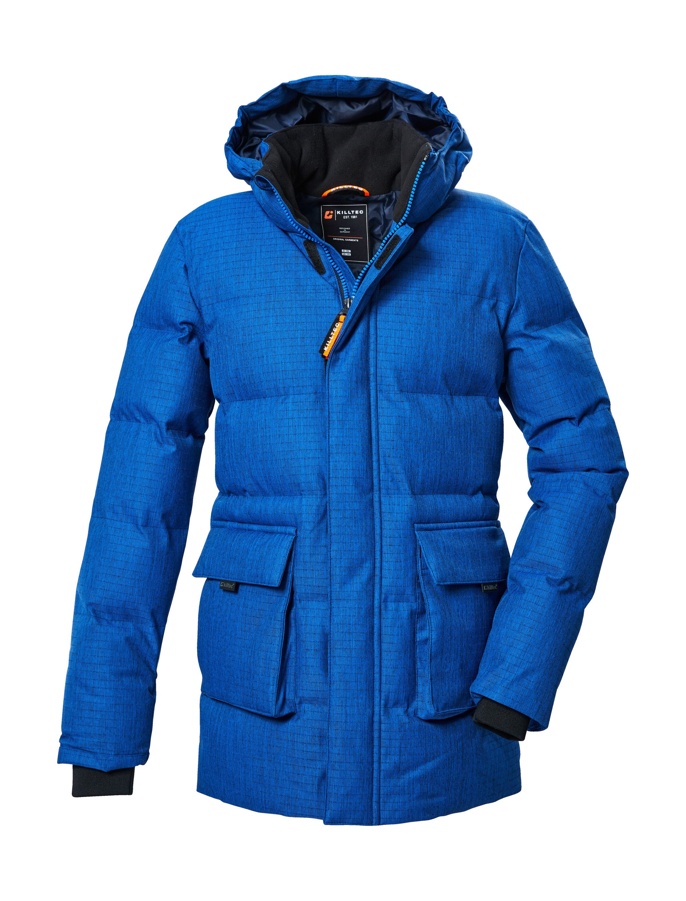 Killtec Gewatteerde jas KOW 375 BYS QLTD PRK jongens jongens maat 128 blauw