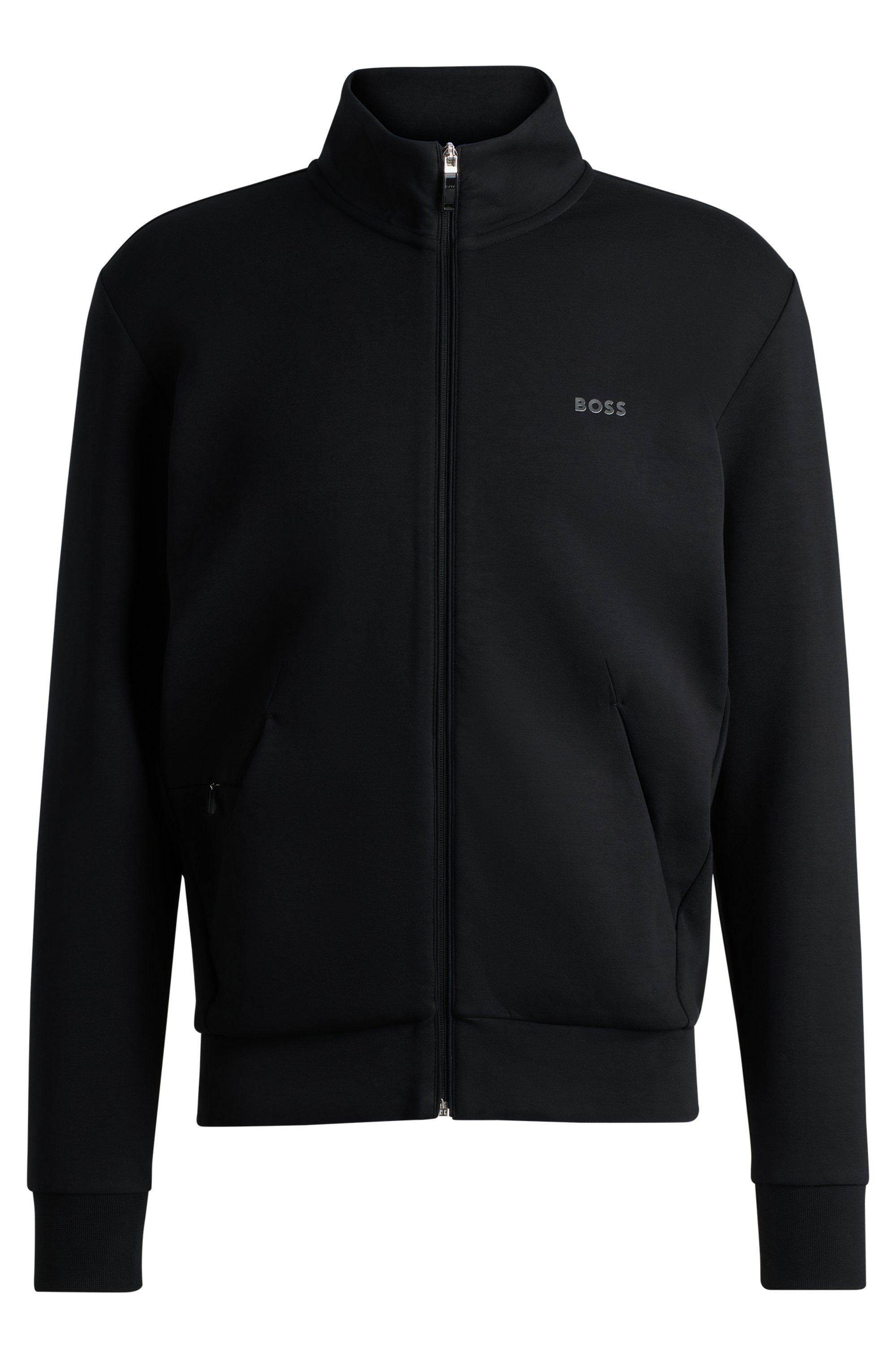 BOSS GREEN Sweatvest Skaz met druk