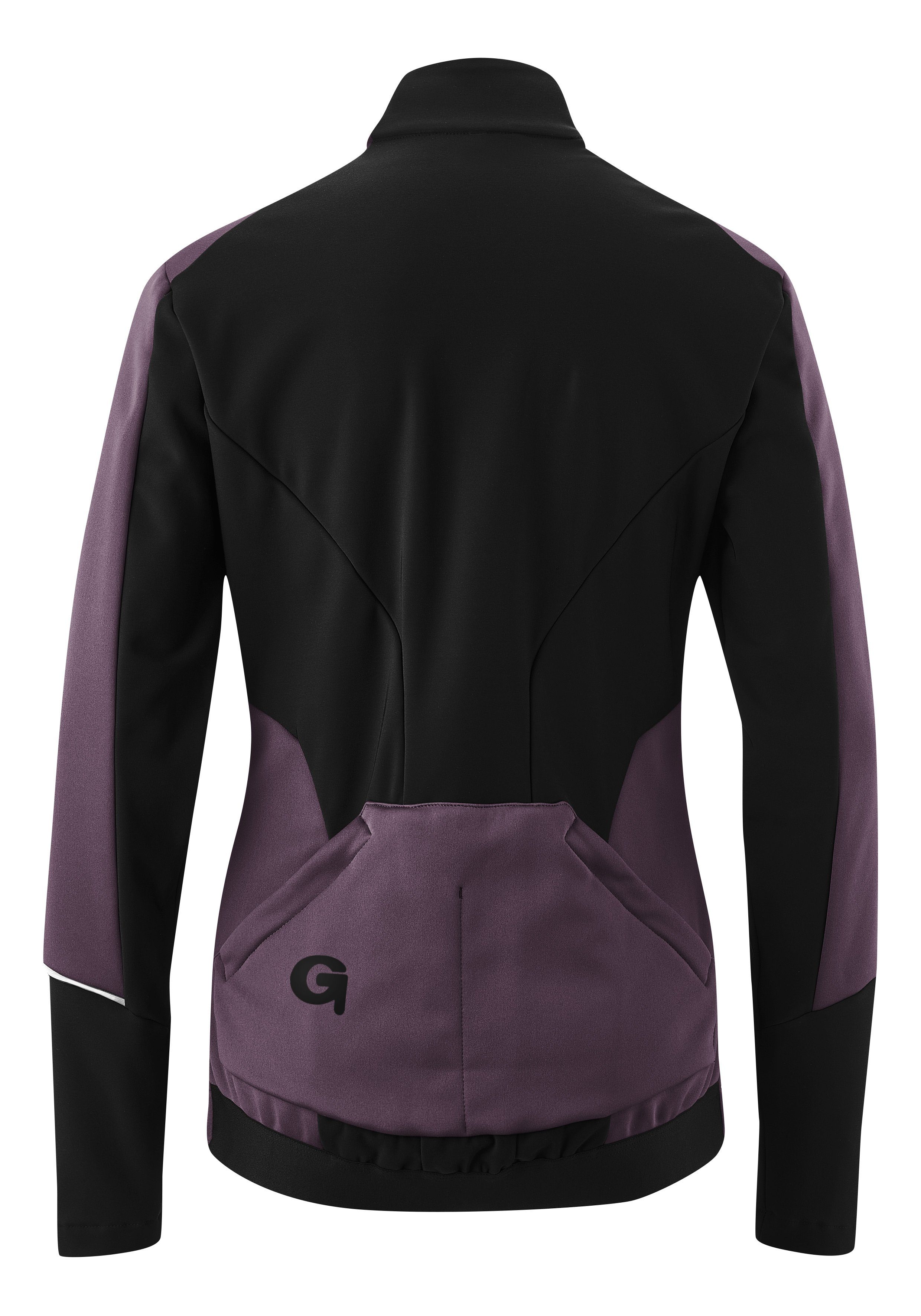Gonso Fietsjack FURIANI Dames softshell-jack, windjack ademend en waterafstotend