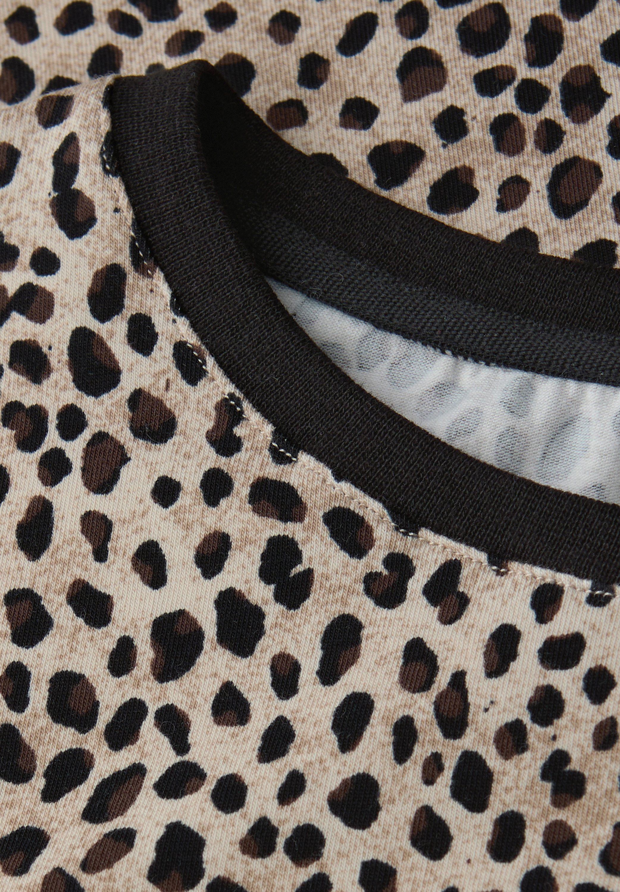 STREET ONE Shirt met lange mouwen met animal-print, leo-patroon