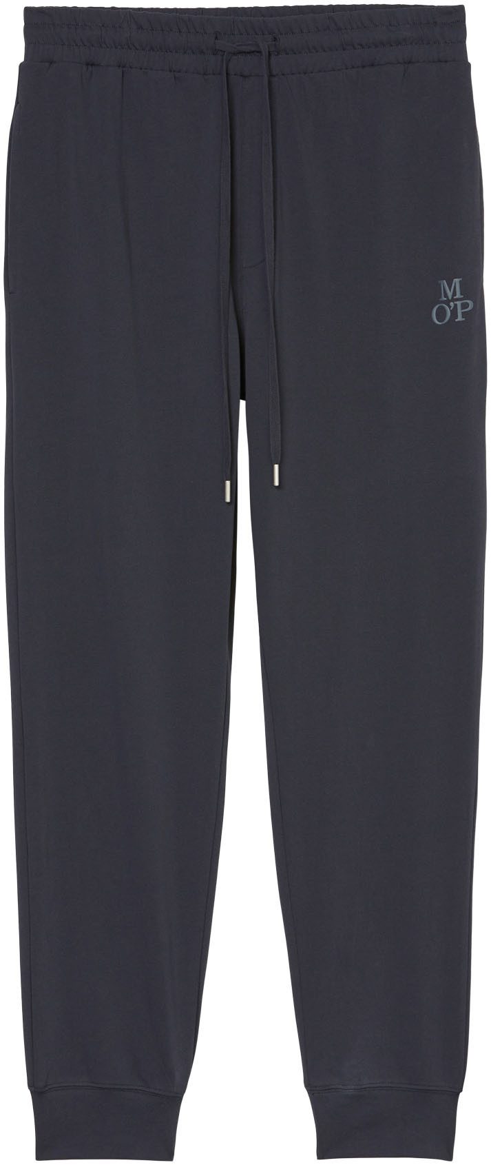 Marc O'Polo Pyjamabroek Heavy-jersey met stijlvolle logoprint