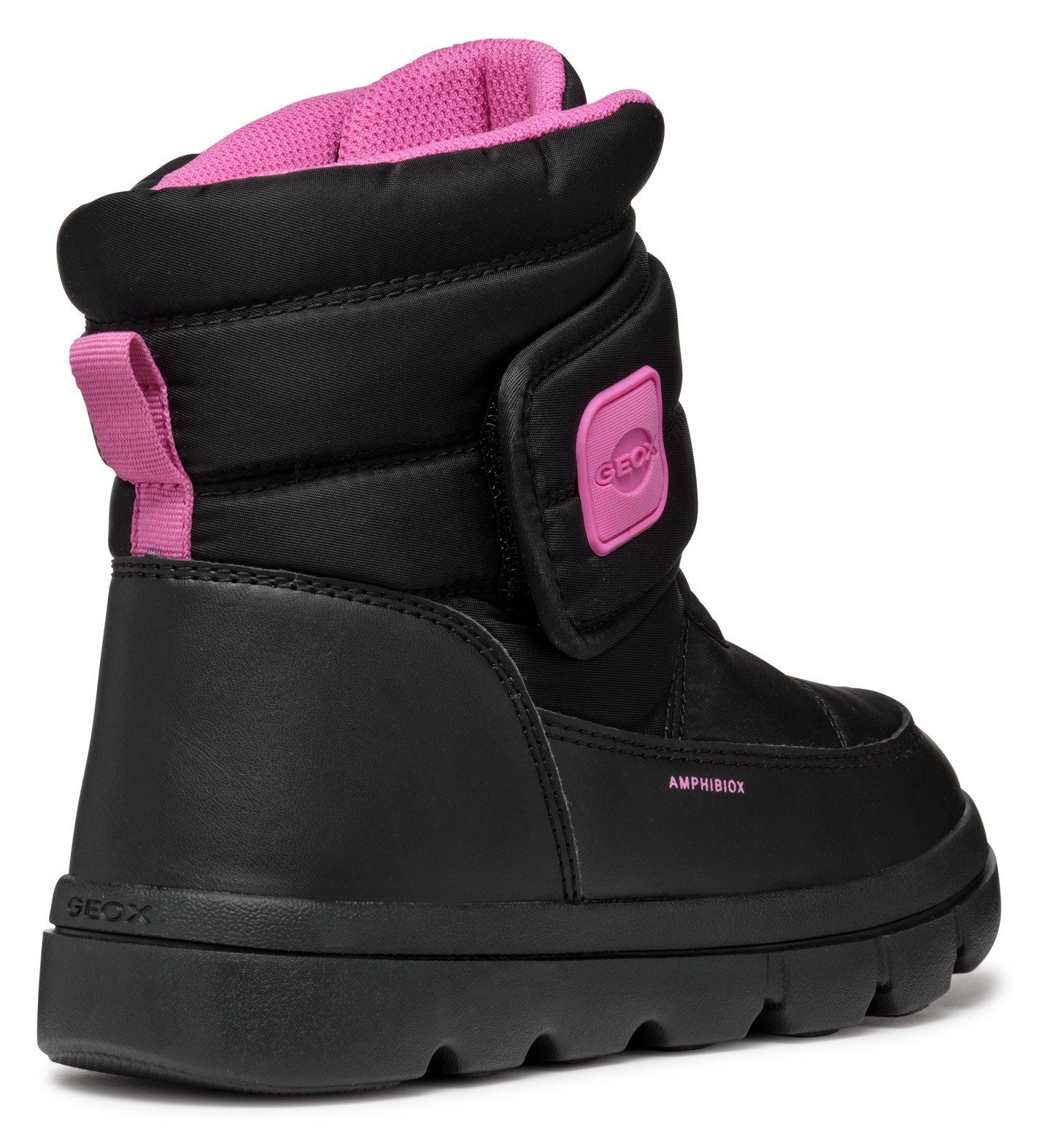 Geox Winterlaarzen J WILLABOOM GIRL B A Klittenbandlaarzen, babylaarzen sneeuwlaarzen met plateausool