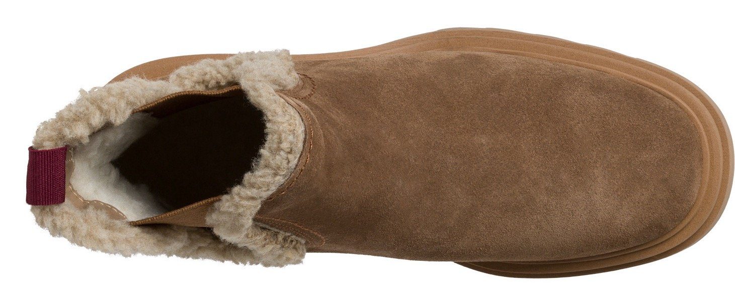 Tamaris Winterlaarzen met aanhaaklus, twee stretch-inzetten, om in te stappen