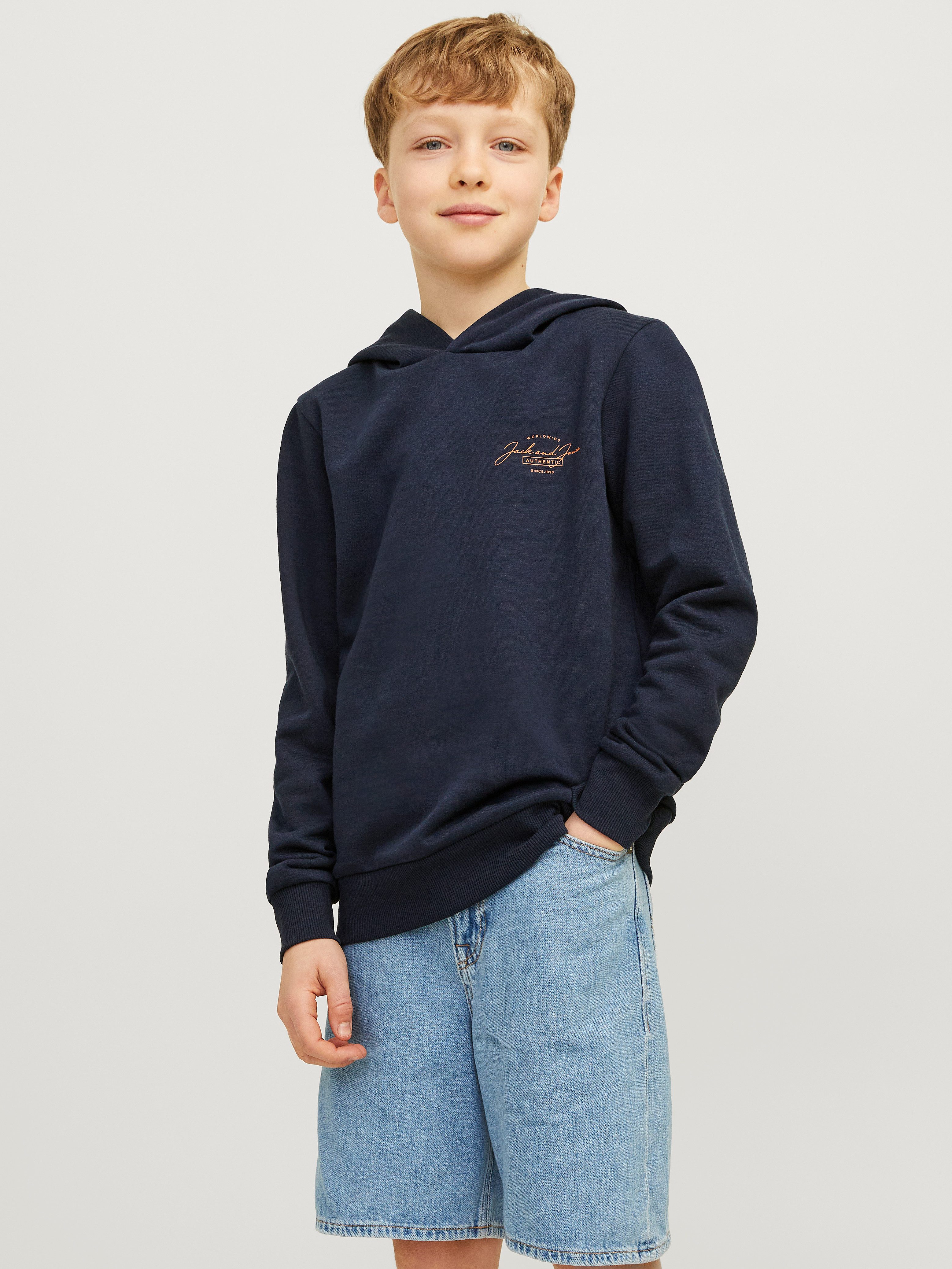 Jack & Jones Junior Hoodie JJFERRIS SWEAT HOOD JNR