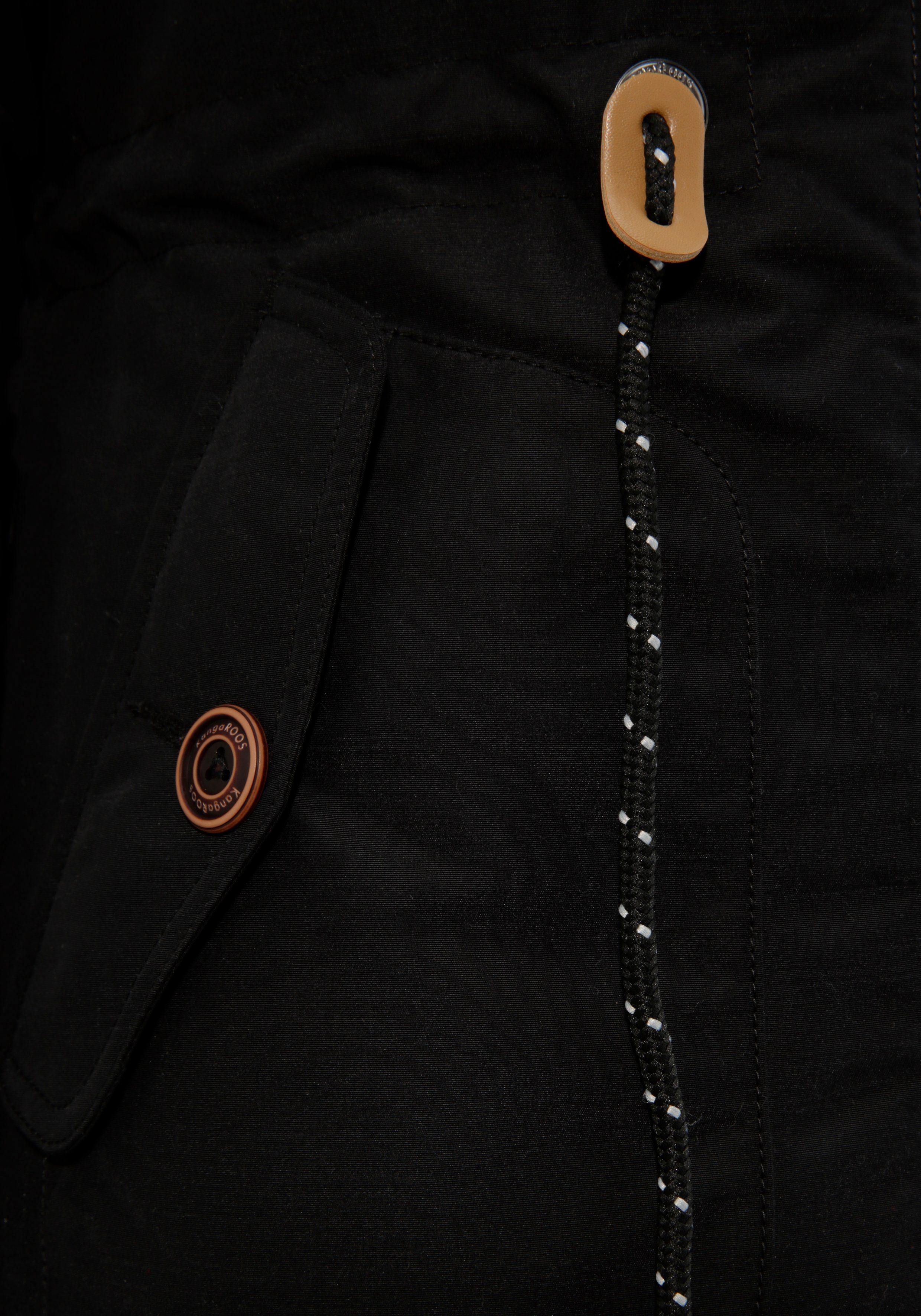 KangaROOS Winterjack met fleece voering