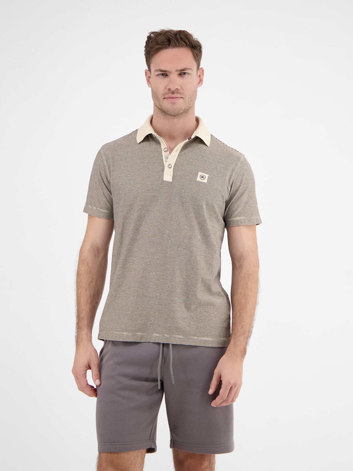 Lerros Poloshirt LERROS heren poloshirt, gestreept