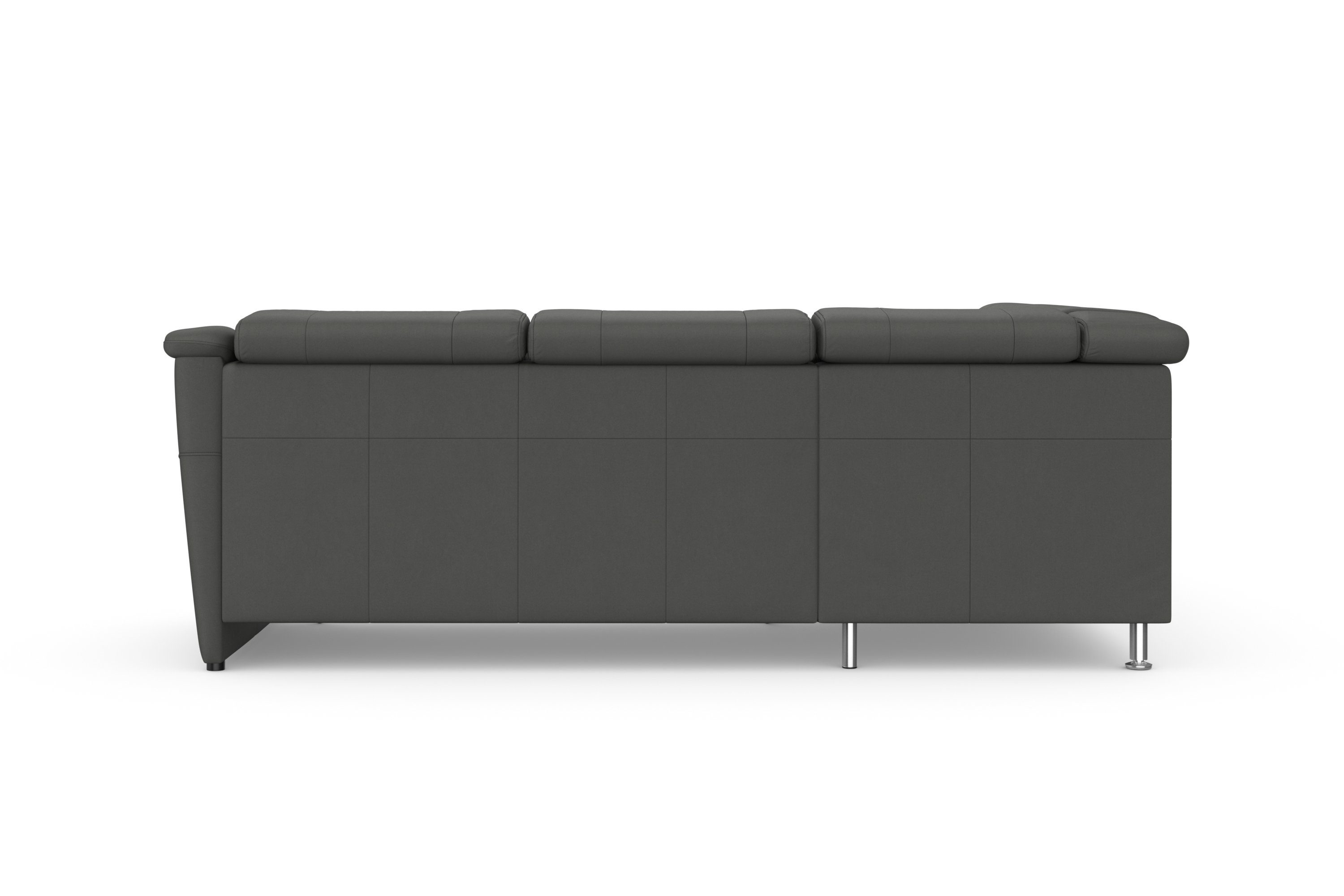 sit&more Hoekbank Freetown L-vorm met verstelbare hoofdsteun en comfortabele binnenvering
