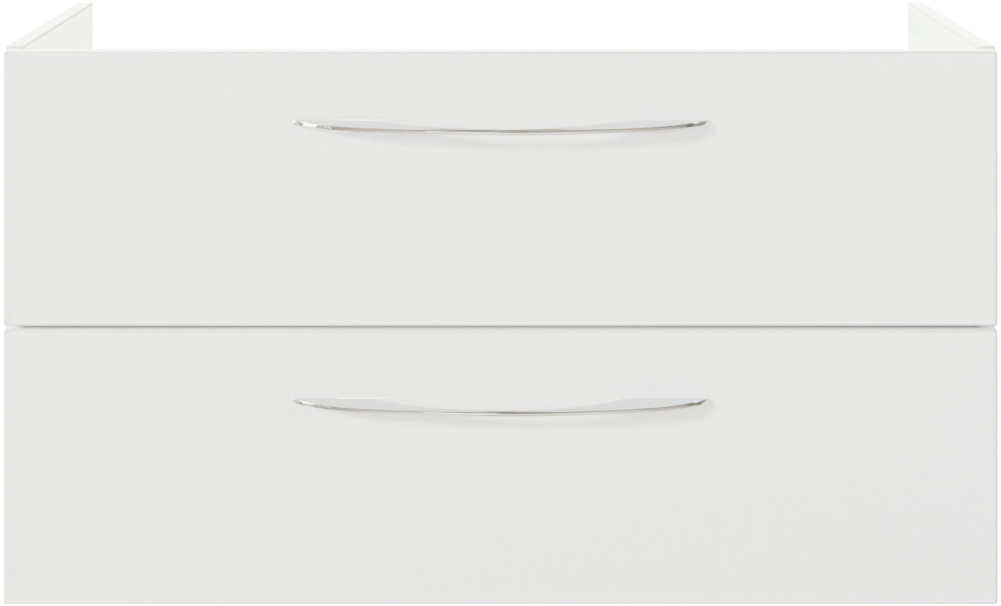 Saphir Wastafelonderkast Serie 4035 keramieken opzetwasbak met onderkast, 118 cm breed