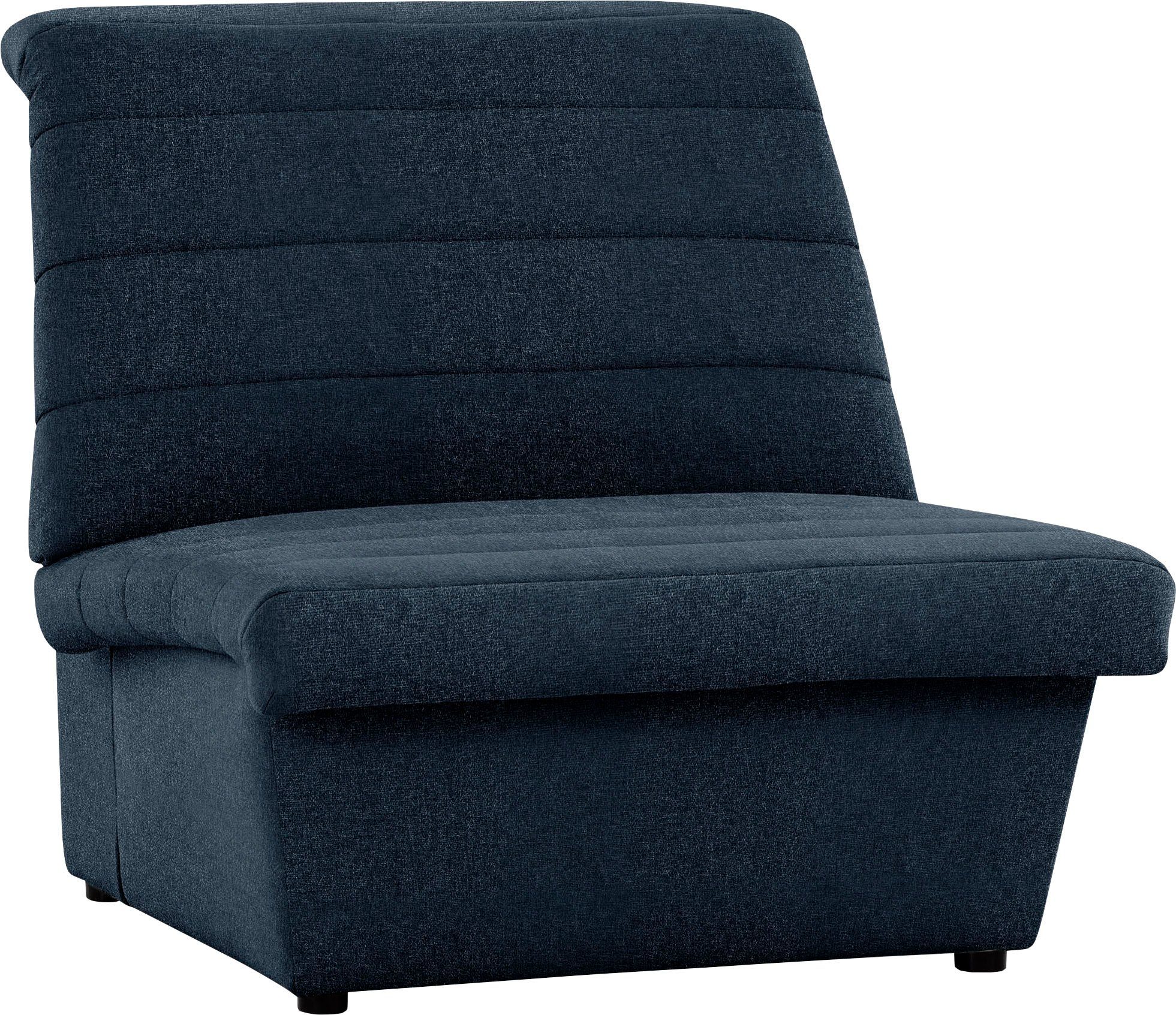 LOOKS BY WOLFGANG JOOP Fauteuil LOOKS VIII Breedtestiksels, zonder armleuningen, in twee verschillende afmetingen