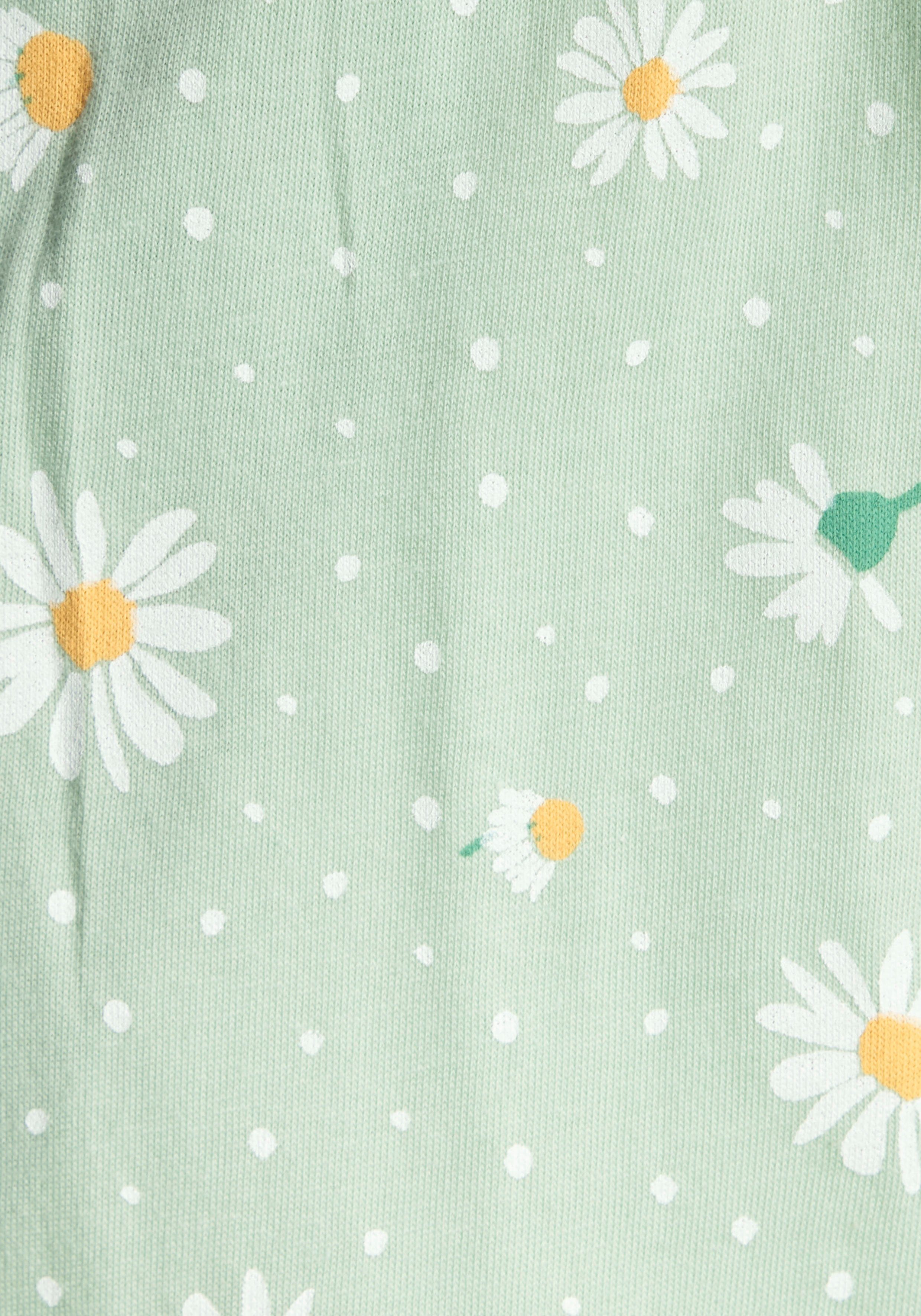 Vivance Dreams Pyjama met madeliefje-print (2-delig, 1 stuk)