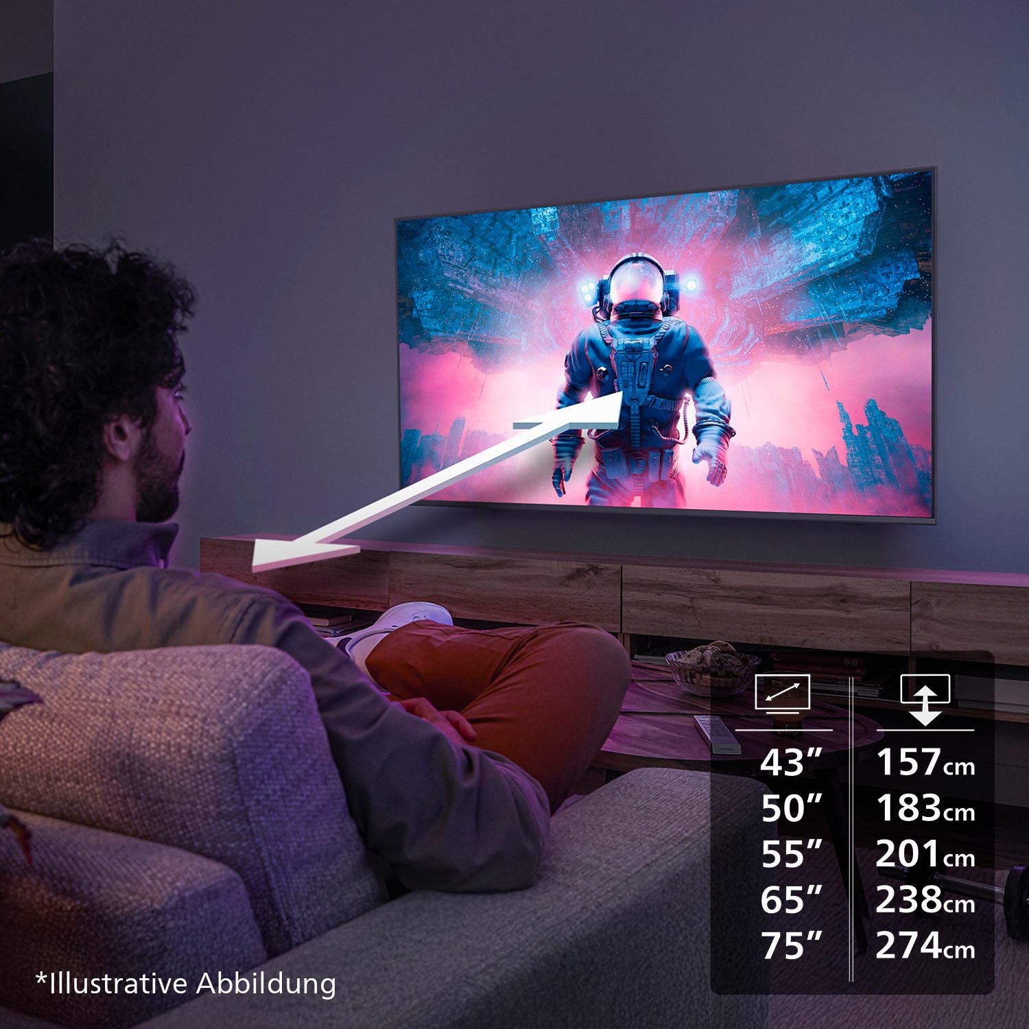 Philips Led-TV 43PUS7000/12