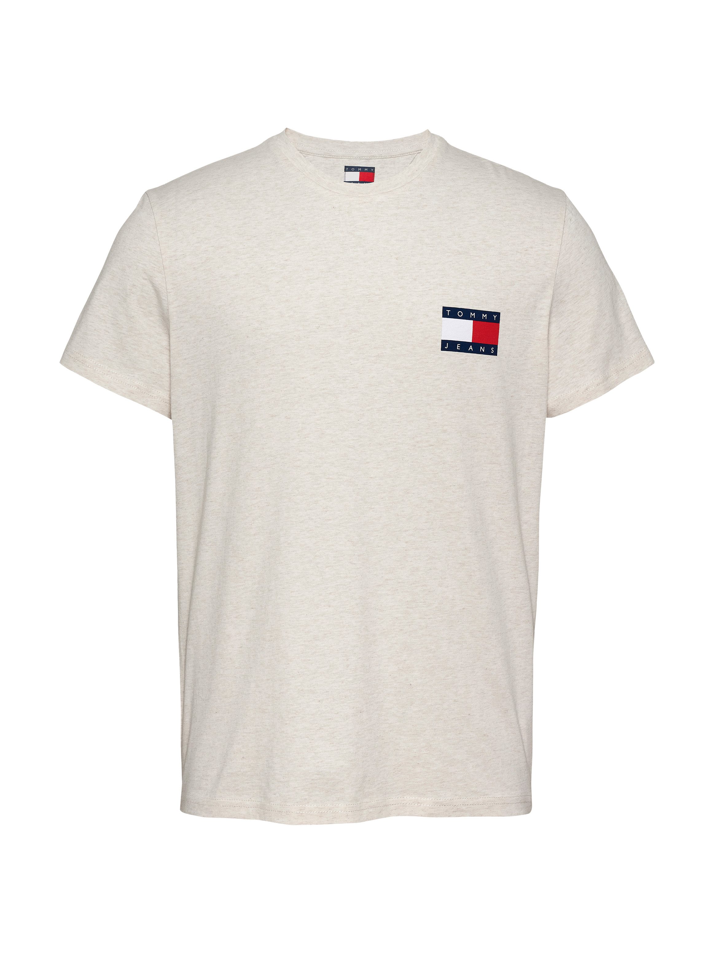 TOMMY JEANS T-shirt TJM SLIM ESSENTIAL FLAG TEE EXT