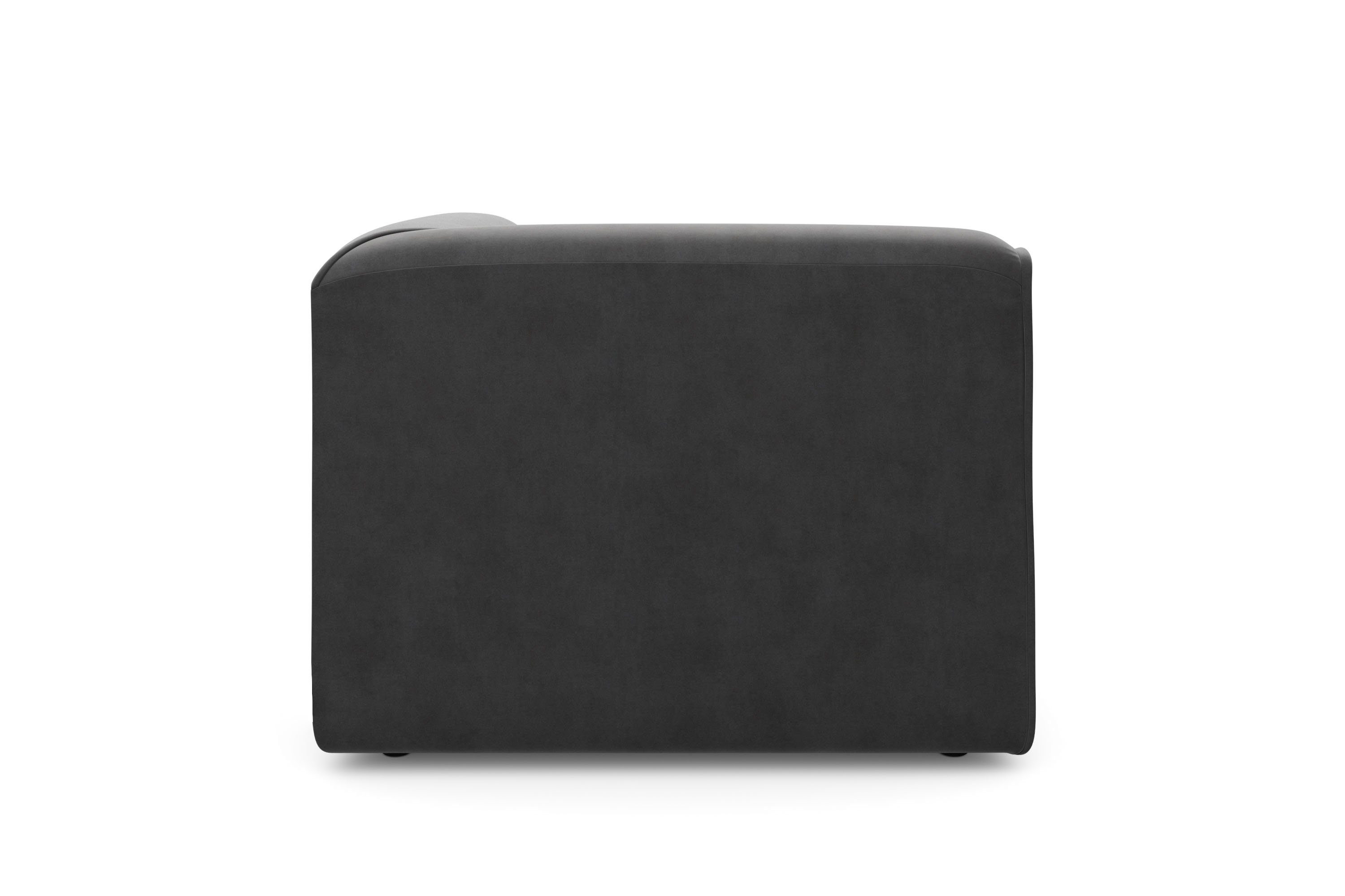 RAUM.ID Bank-hoekelement Merid, sofa-element, afmetingen B/D/H: 97/97/46 cm als module of apart te gebruiken, voor individuele samenstelling