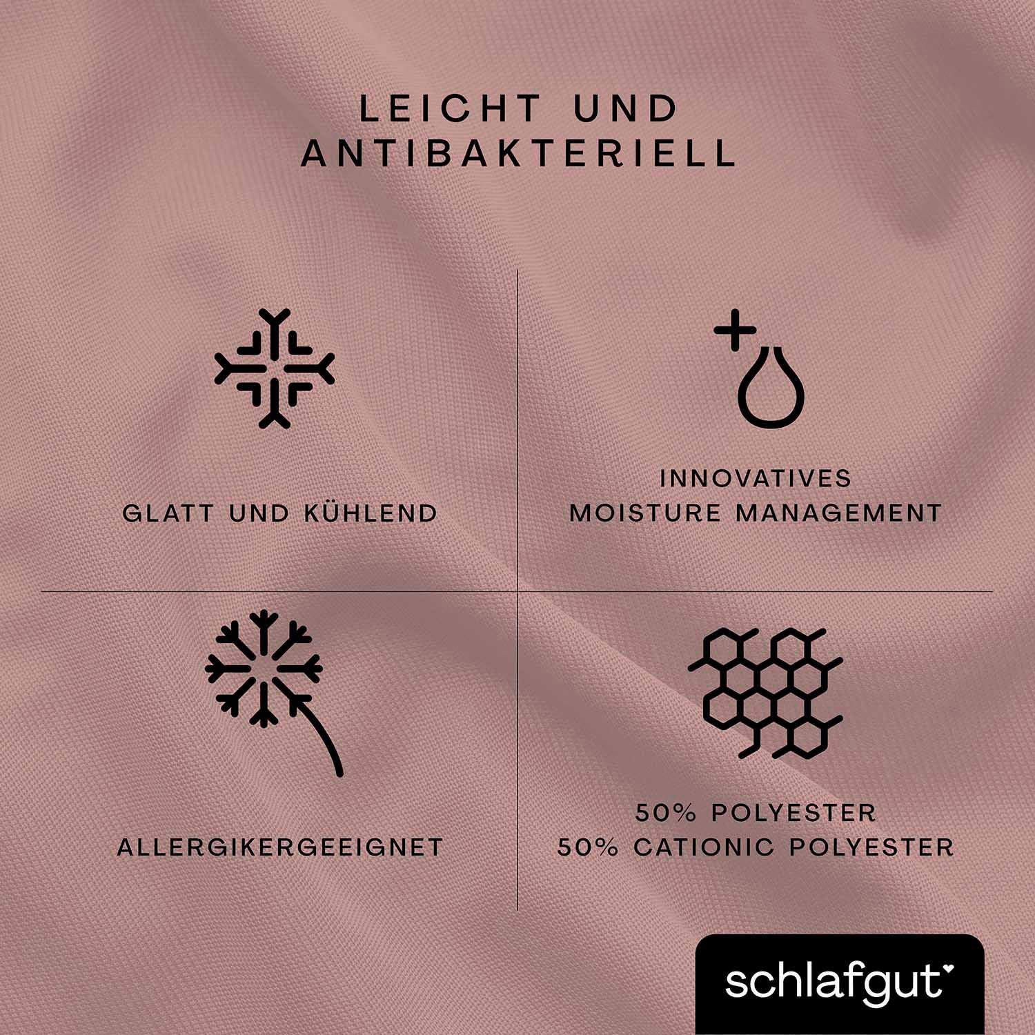 Schlafgut Hoeslaken Cool Contact 100% gekamd microvezel (1 stuk)