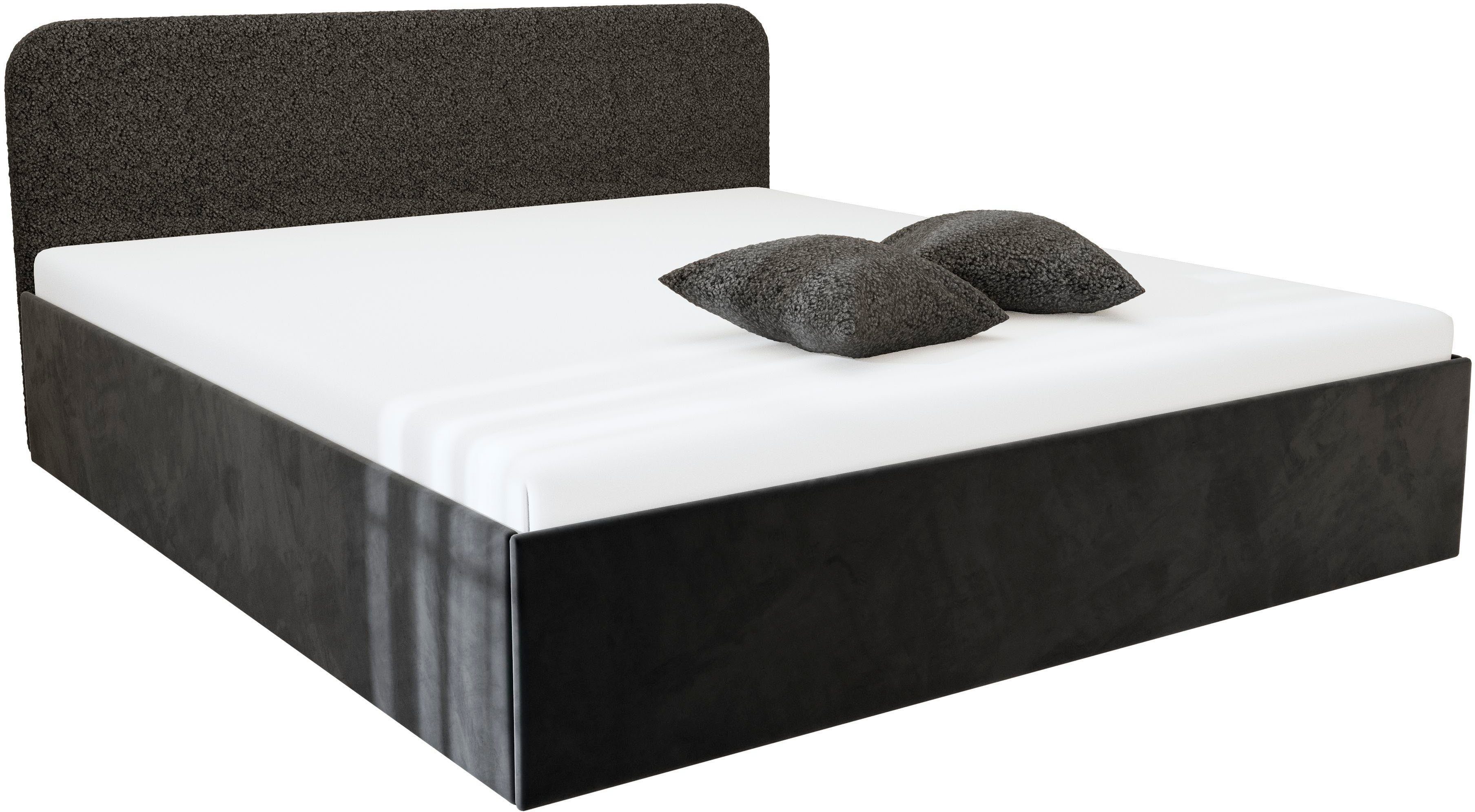 Westfalia Polsterbetten Gestoffeerd bed Shawn bed verkrijgbaar in twee verschillende hoogtes