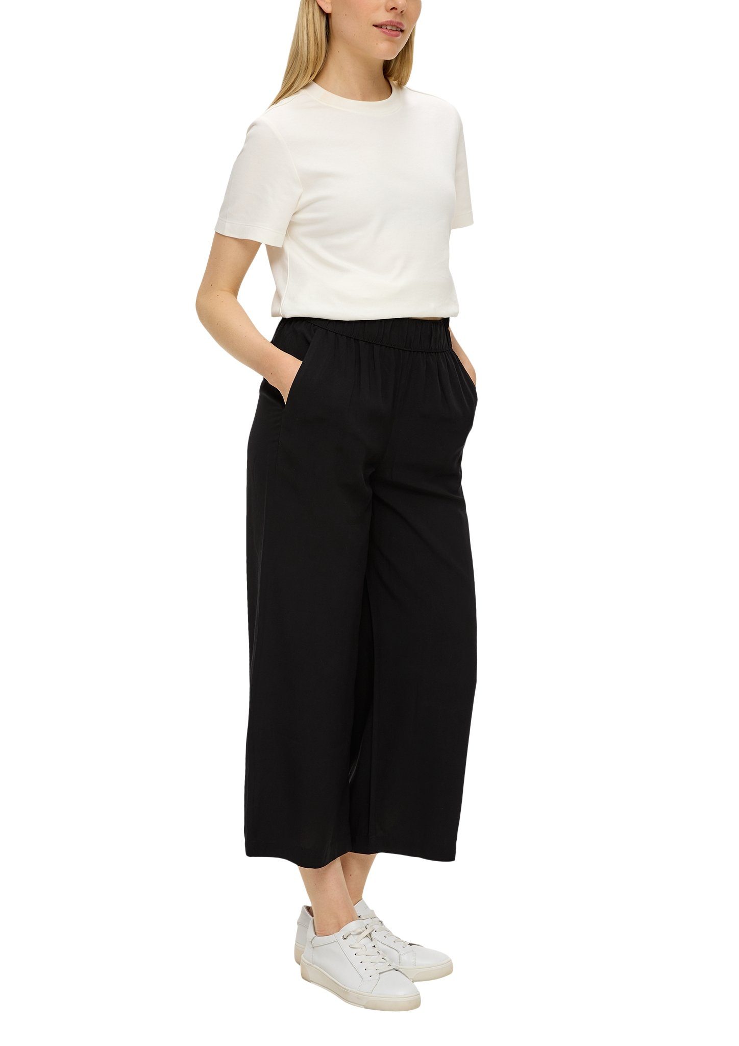 s.Oliver Culotte met elastische band en insteekzakken