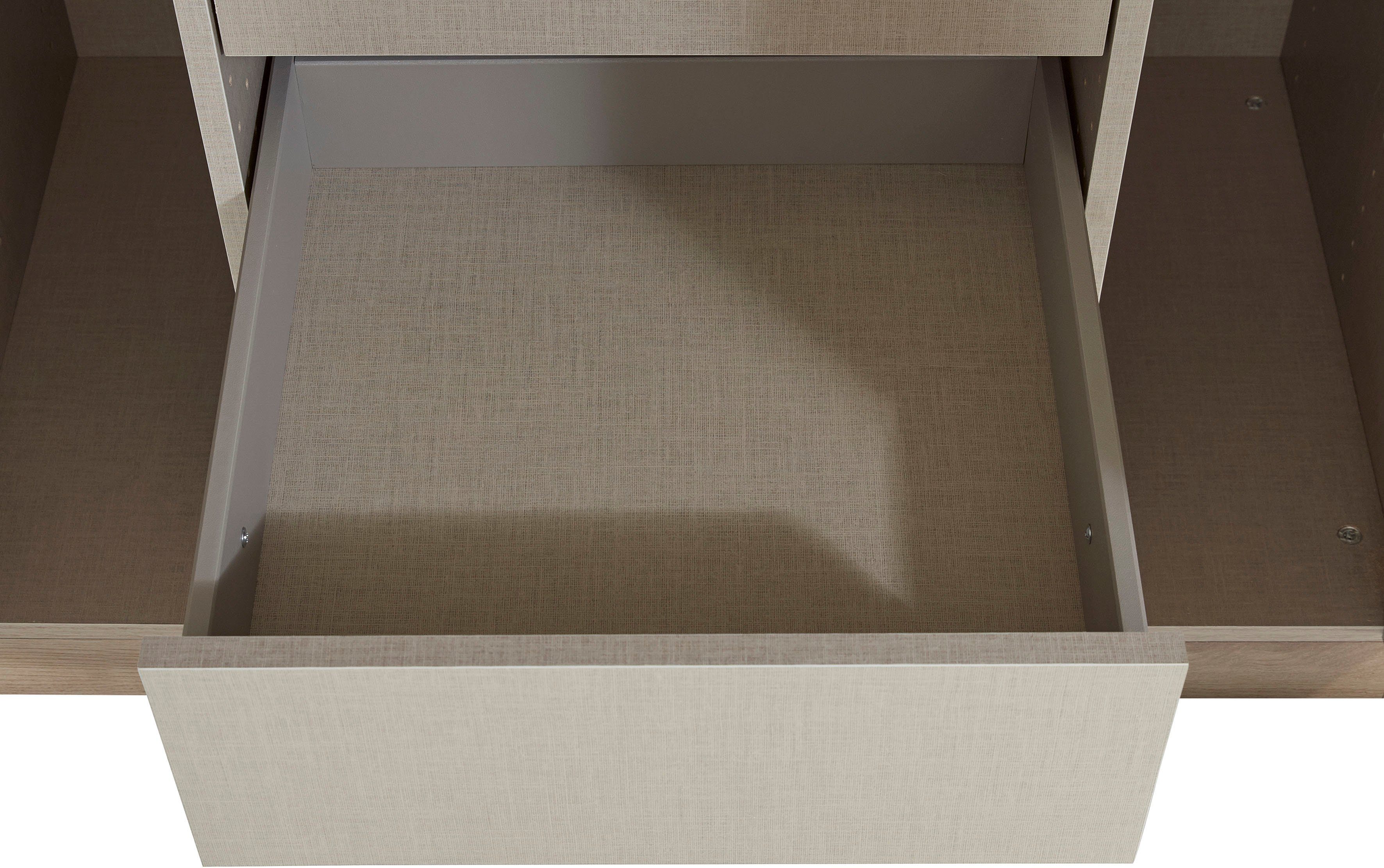 rauch Draaideurkast Kledingkast kast garderobe TOPSELLER OTELI incl. binnenindeling met 3 binnenlades extra planken optioneel met spiegel made in germany