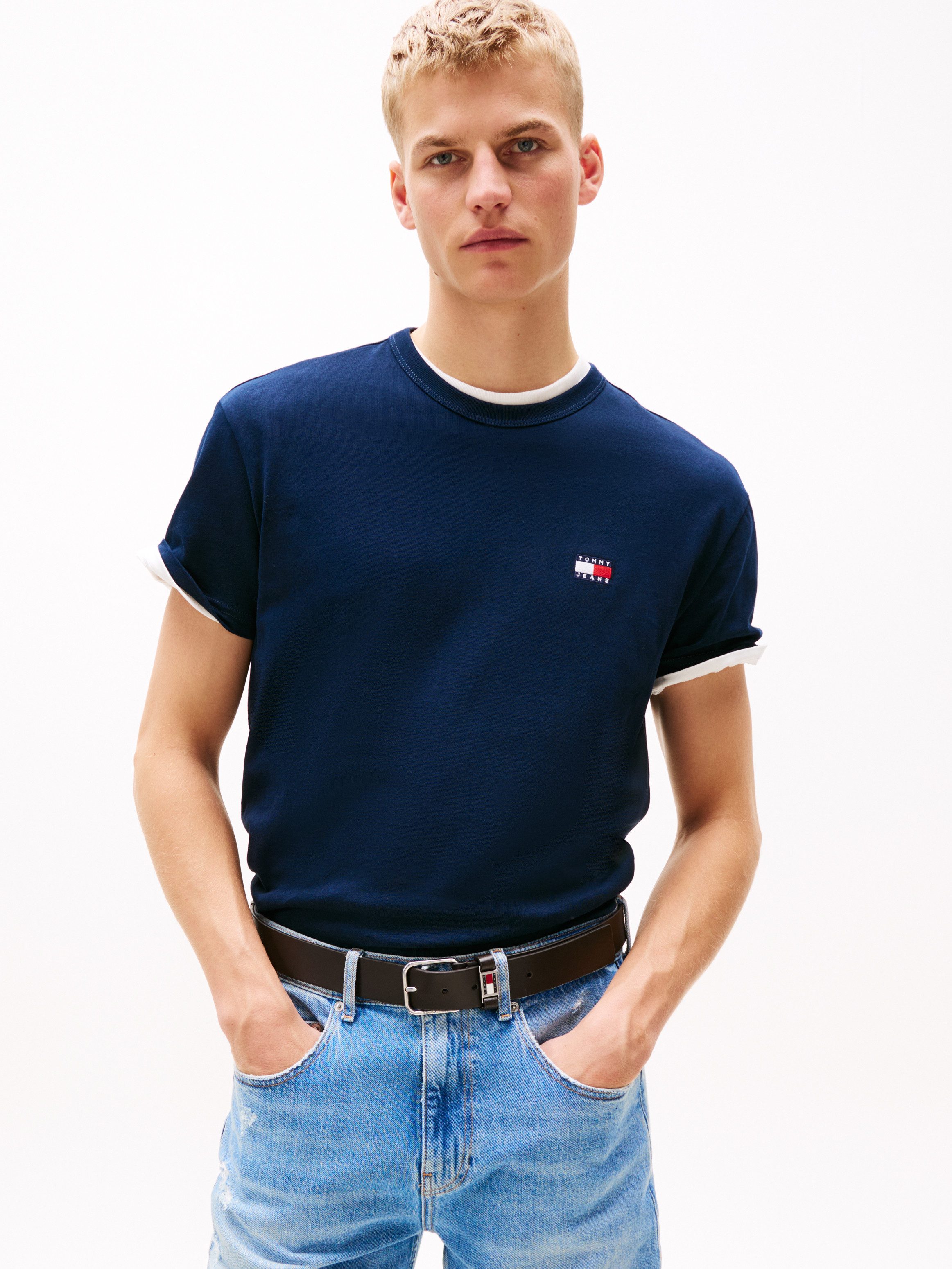 TOMMY JEANS T-shirt TJM REG BADGE TEE EXT