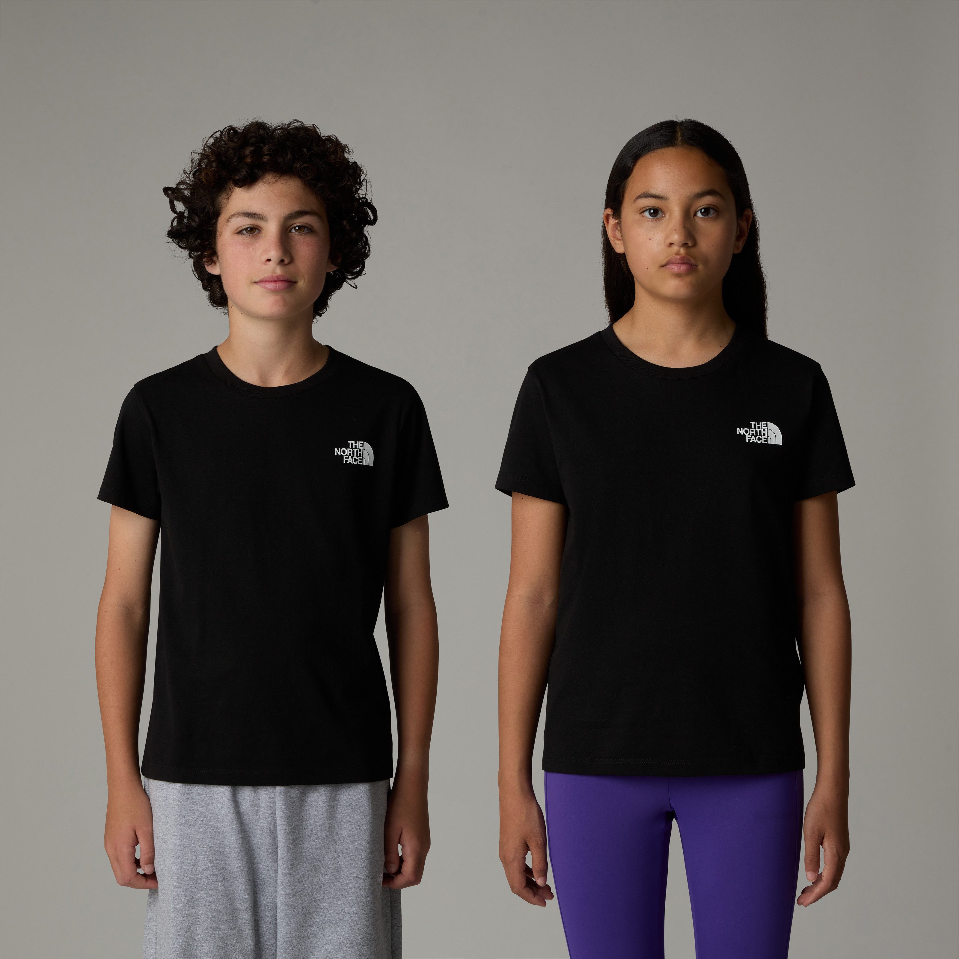The North Face T-shirt TEEN S/S SIMPLE DOME TEE voor kinderen en jongeren (1-delig)