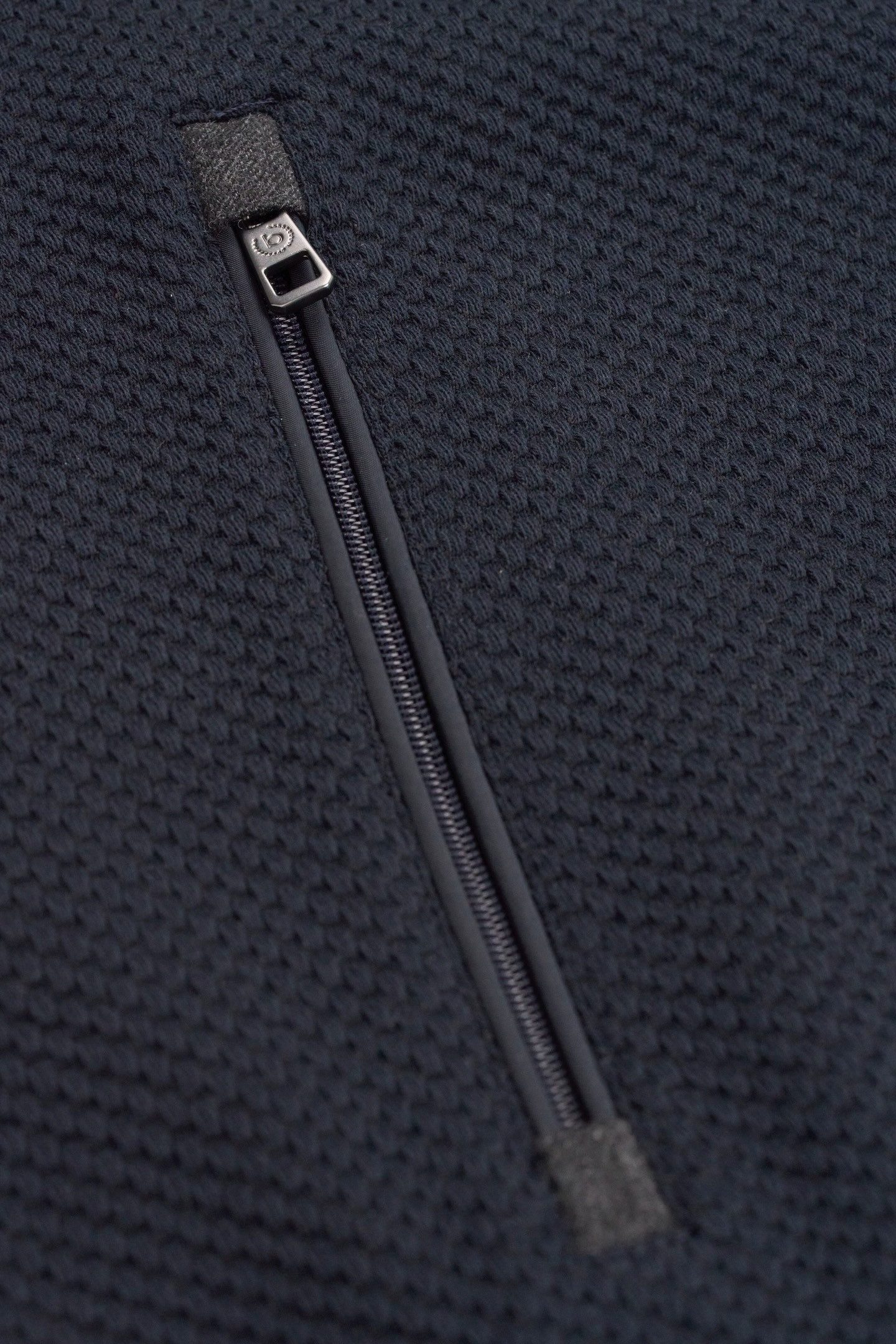 Bugatti Sweatvest met collegkraag