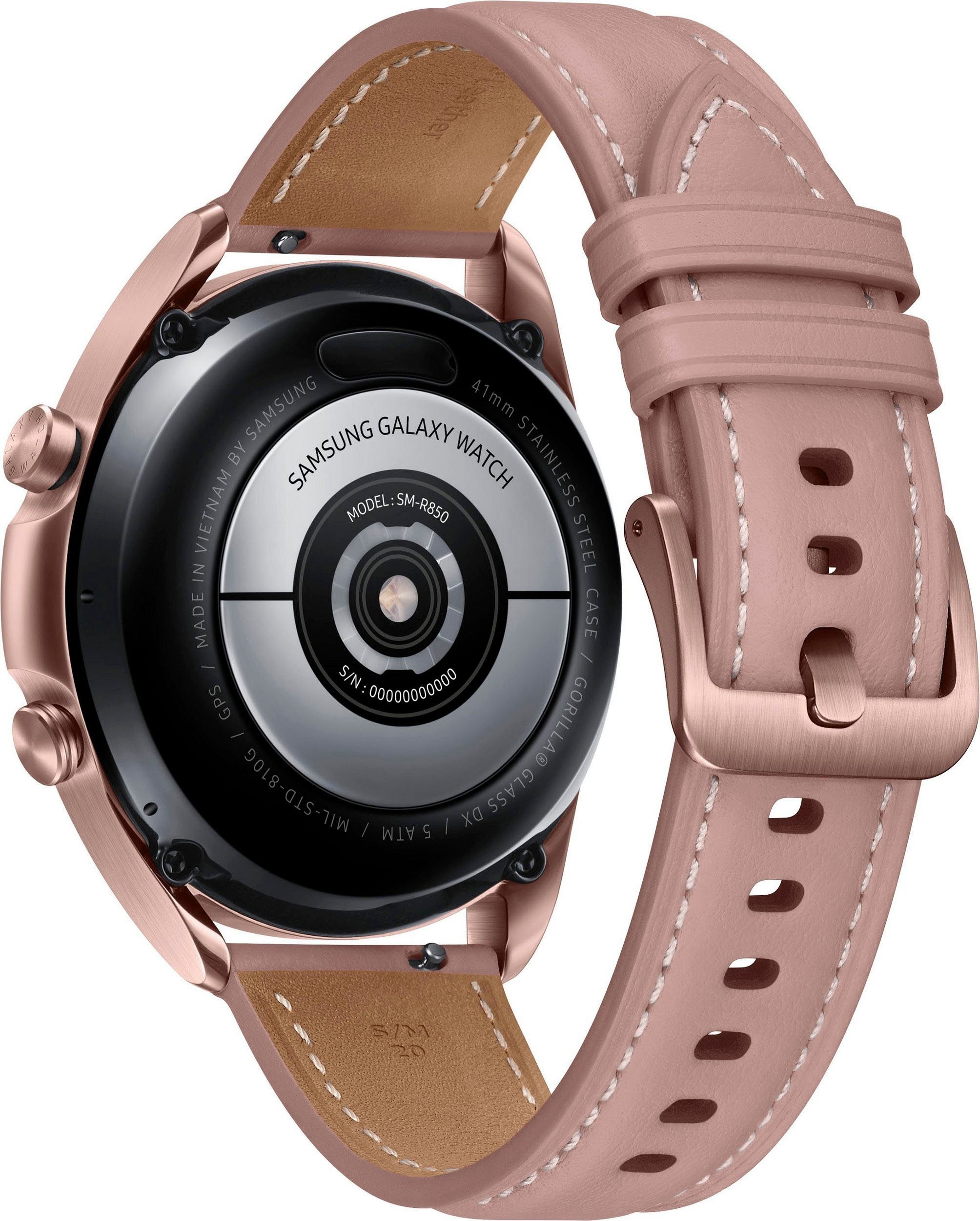 Samsung Smartwatch Galaxy Watch 3, edelstaal, 41 mm, bluetooth (SM-R850) nu  online bestellen | OTTO
