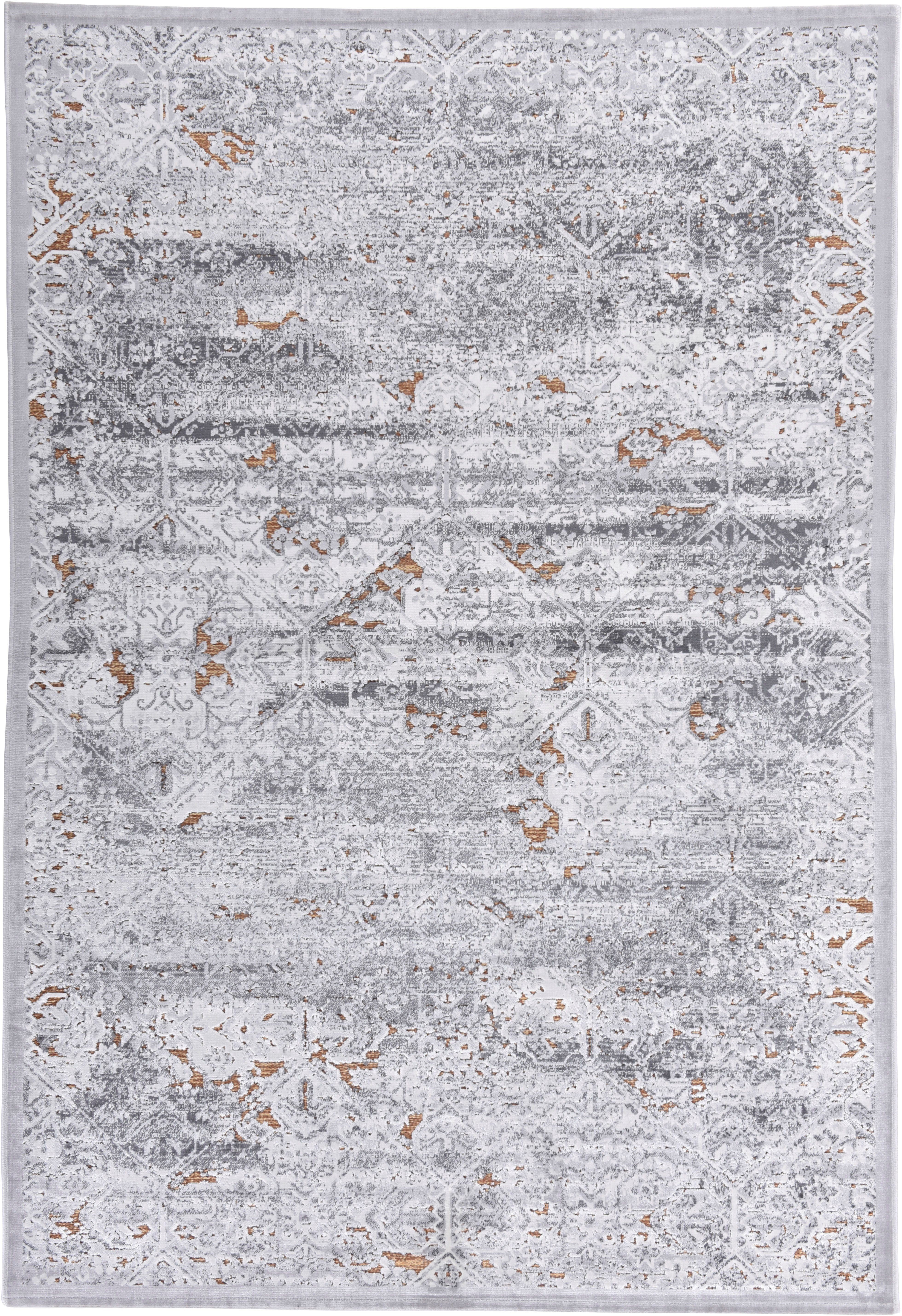 Gino Falcone Vloerkleed Orelia 104 Kortpolig, modern ontwerp, oriënt-look, lichte glans, woonkamer