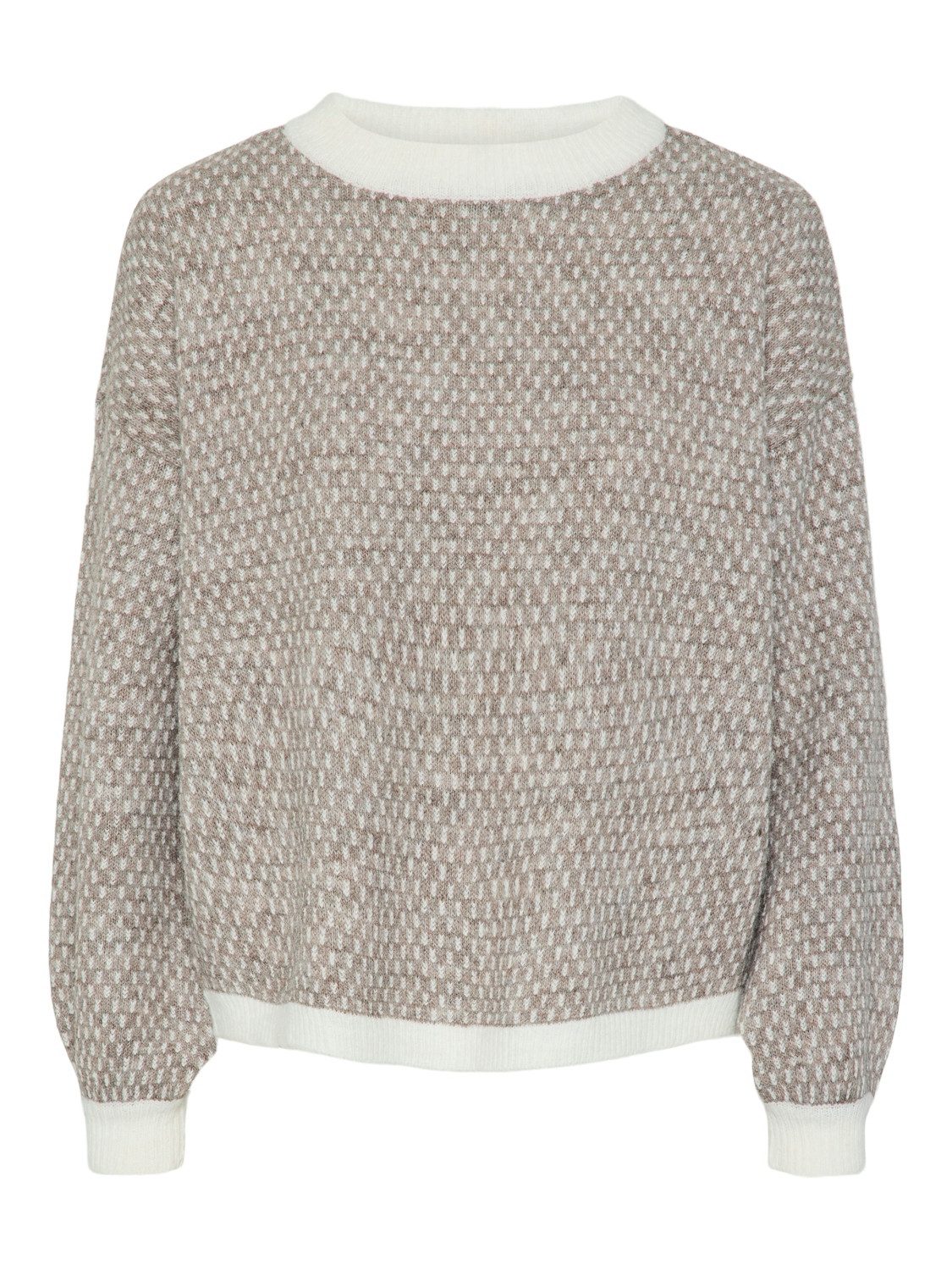 Pieces Trui met ronde hals PCDILIPPA LS O-NECK KNIT MM