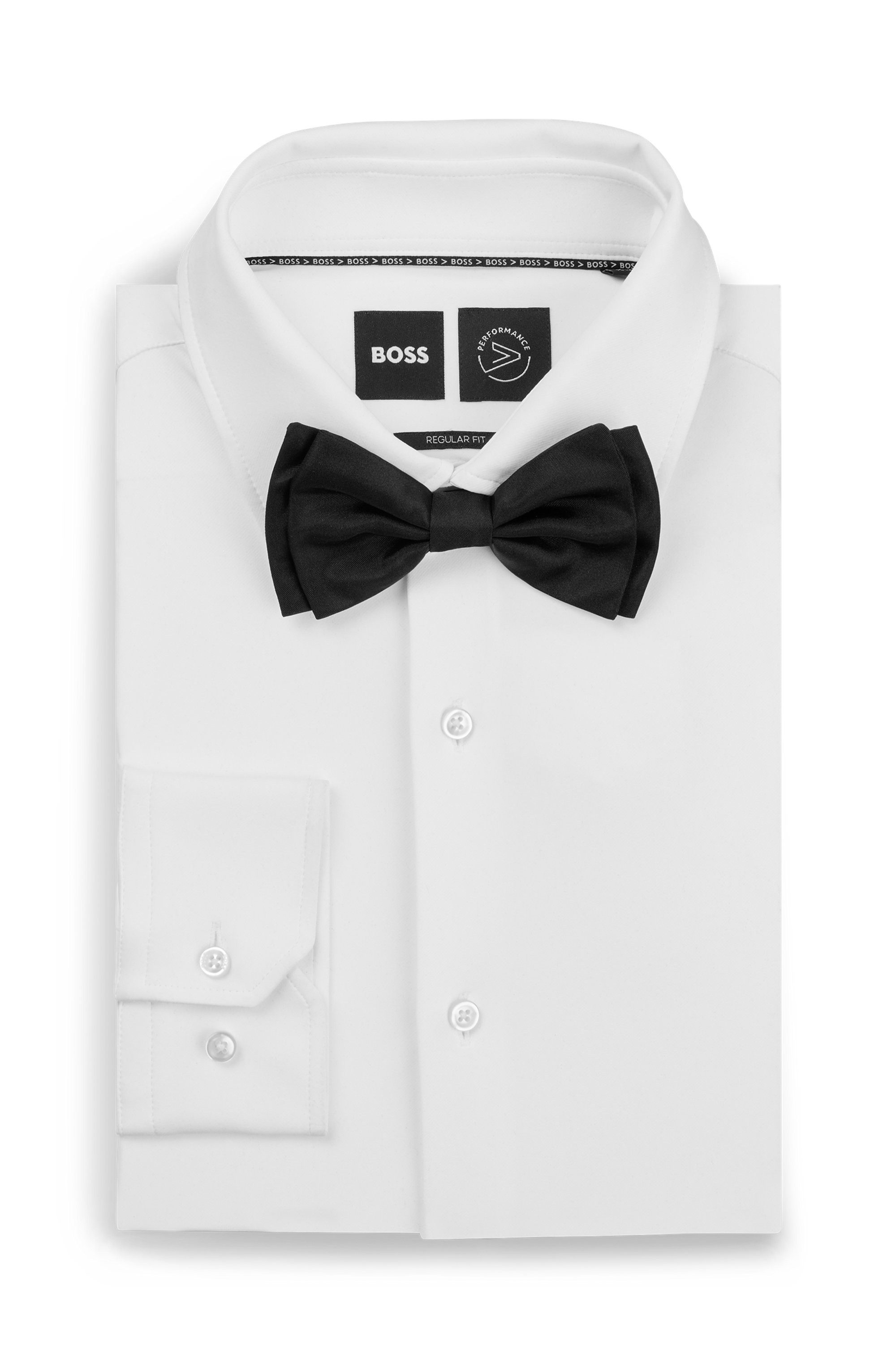 Boss Vlinderdasje H-BOW TIE van zuivere zijde