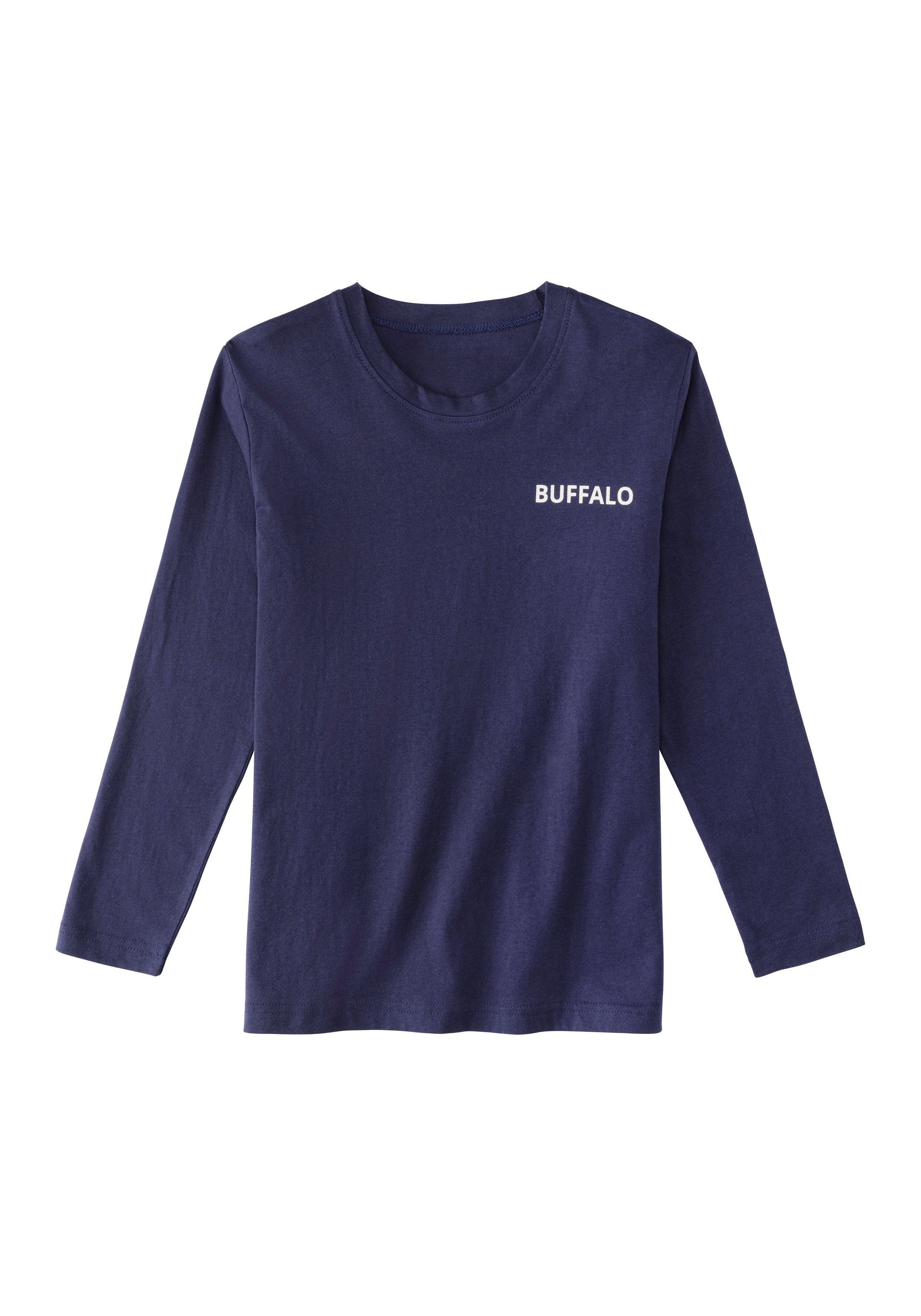 Buffalo Pyjama Pyjama in coole ruitlook (set, 2-delig, 1 stuk)