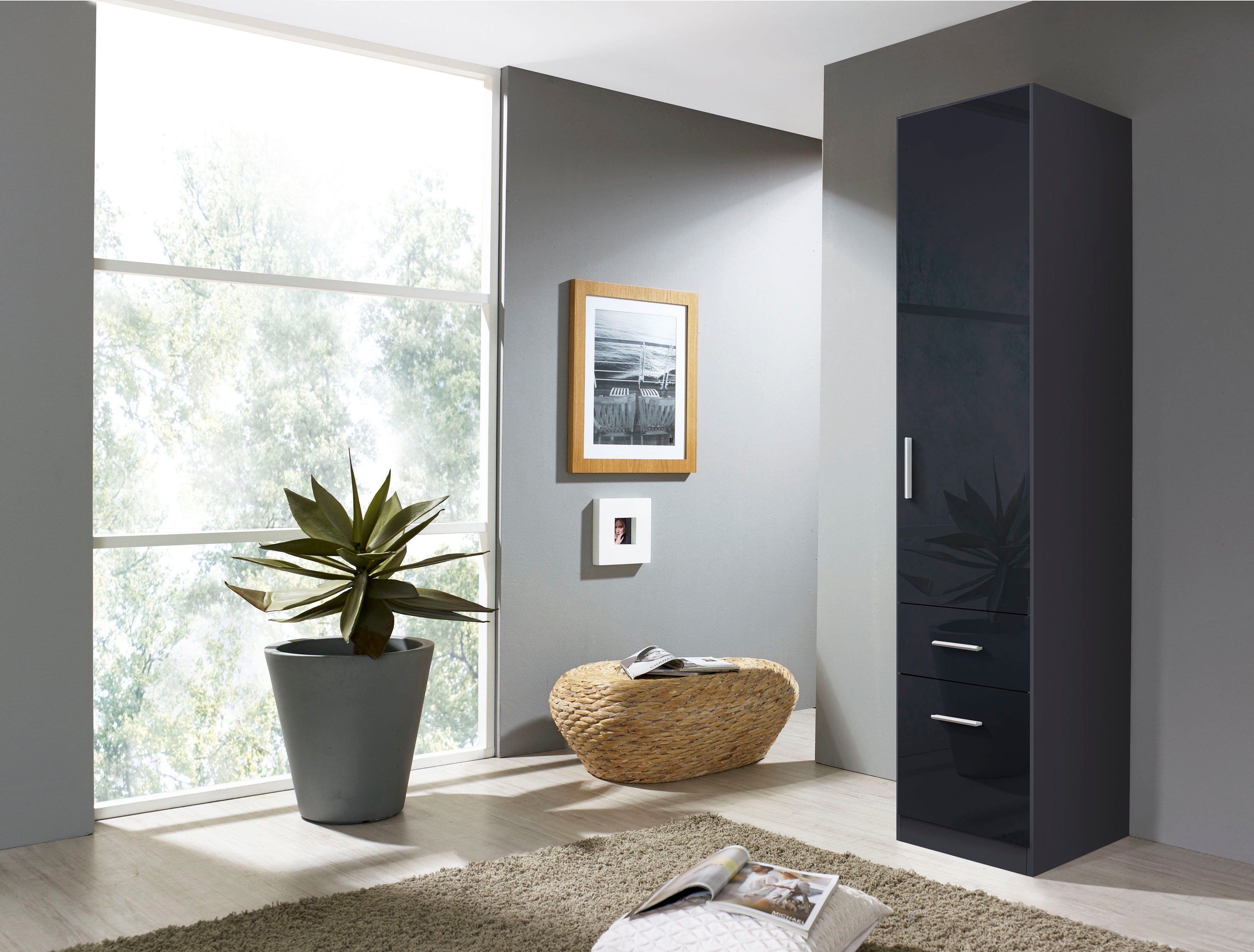 rauch Draaideurkast Kledingkast Kast Garderobe Slaapkamerkast CELLE in 4 breedtes en 2 hoogtes, optioneel met lades made in germany