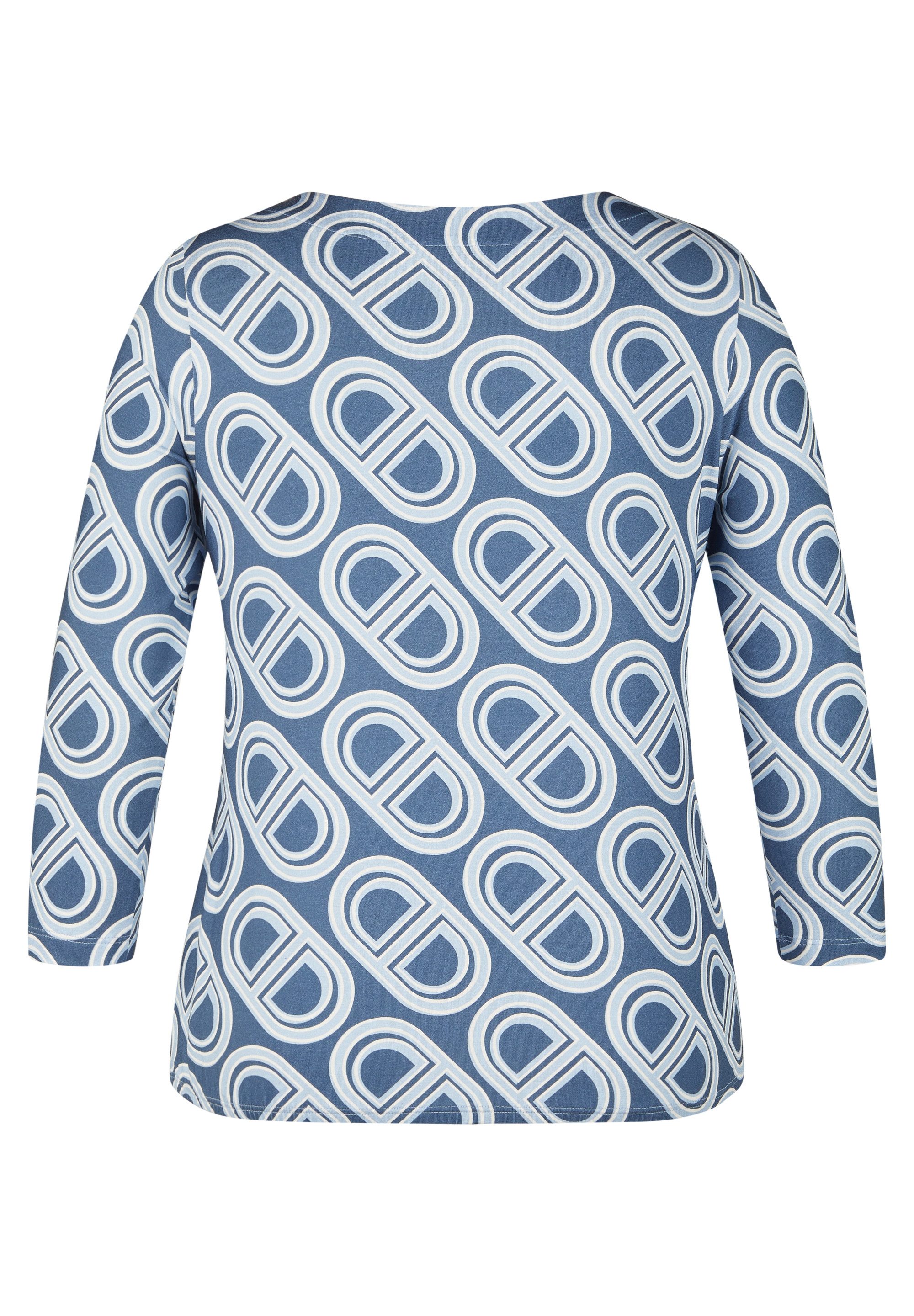 Rabe Shirt met 3/4 mouwen met print all-over
