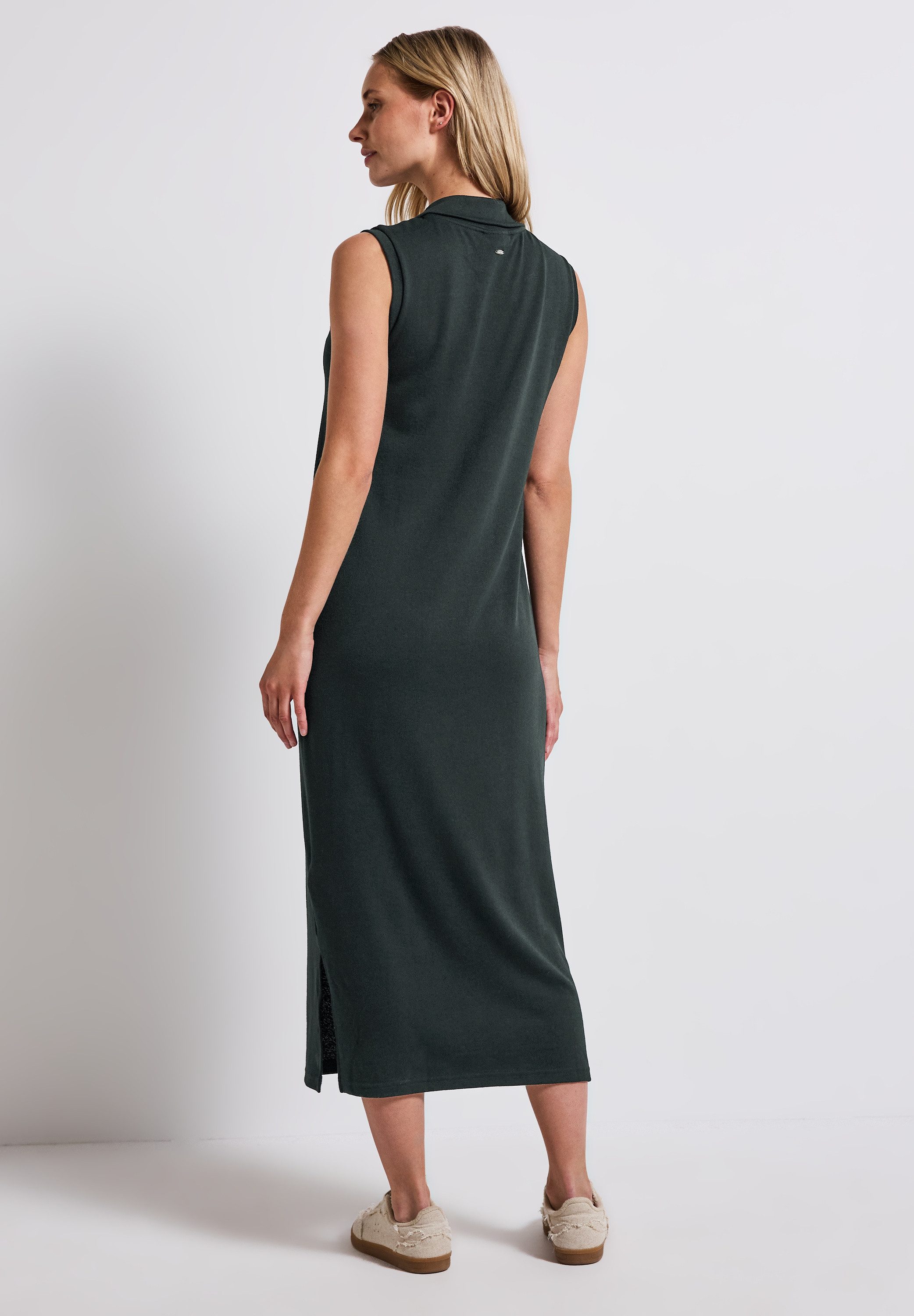 STREET ONE Midi-jurk in tricot-look