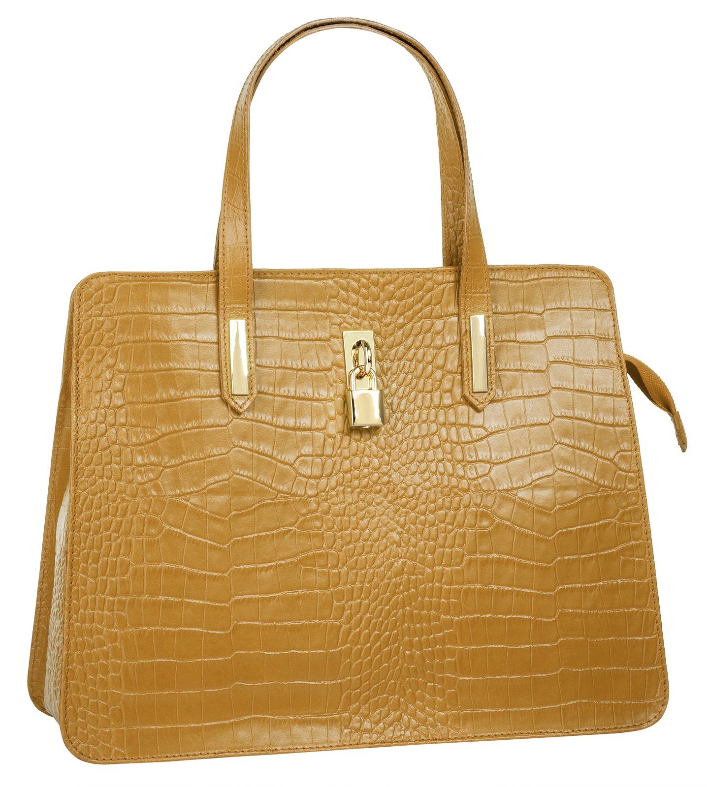Cluty Tas echt leer, made in italy