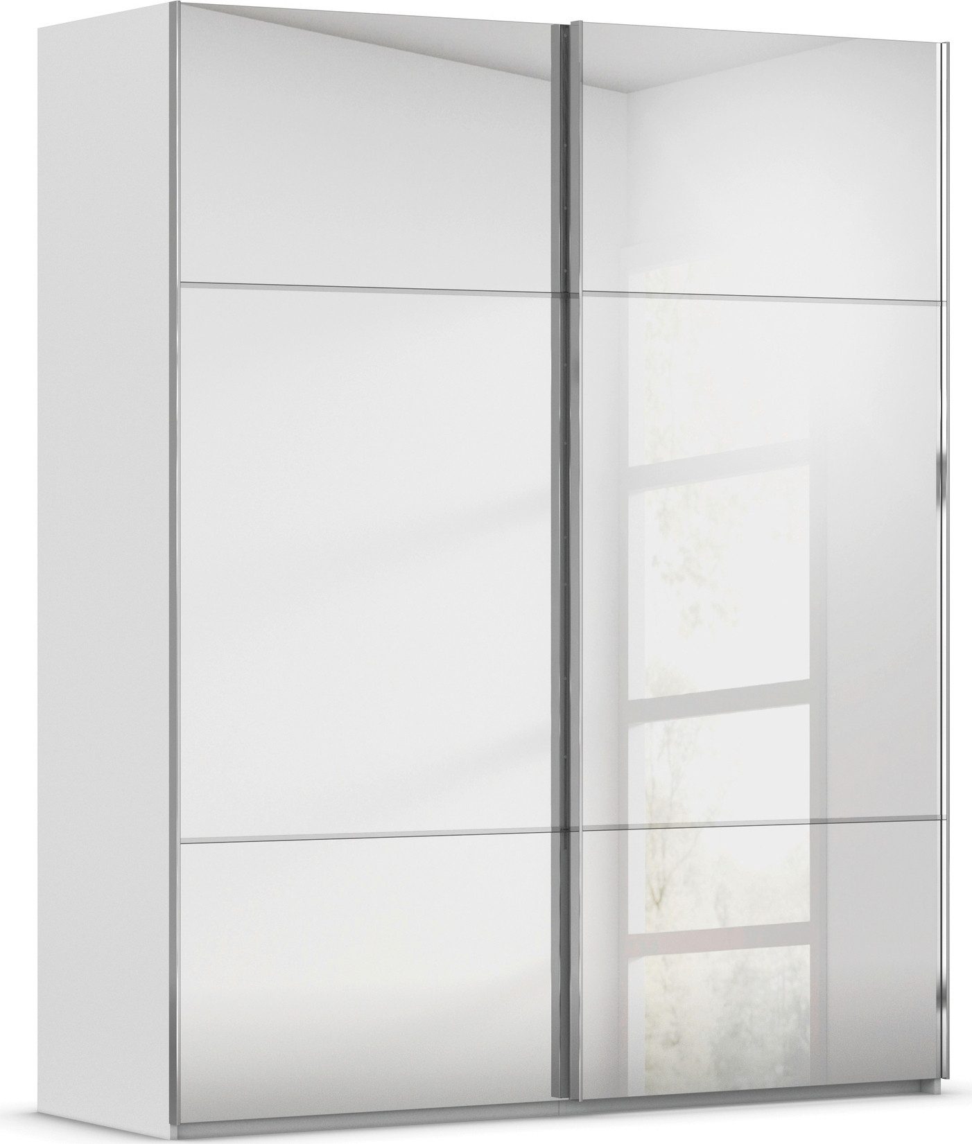 rauch Schuifdeurkast Kledingkast kast garderobe slaapkamerkast SCALE-TRIO edel drievoudig front met 2 sierlijsten spiegelfront made in germany