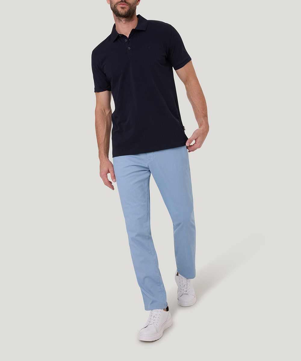Pioneer Authentic Jeans Poloshirt met geborduurd logo