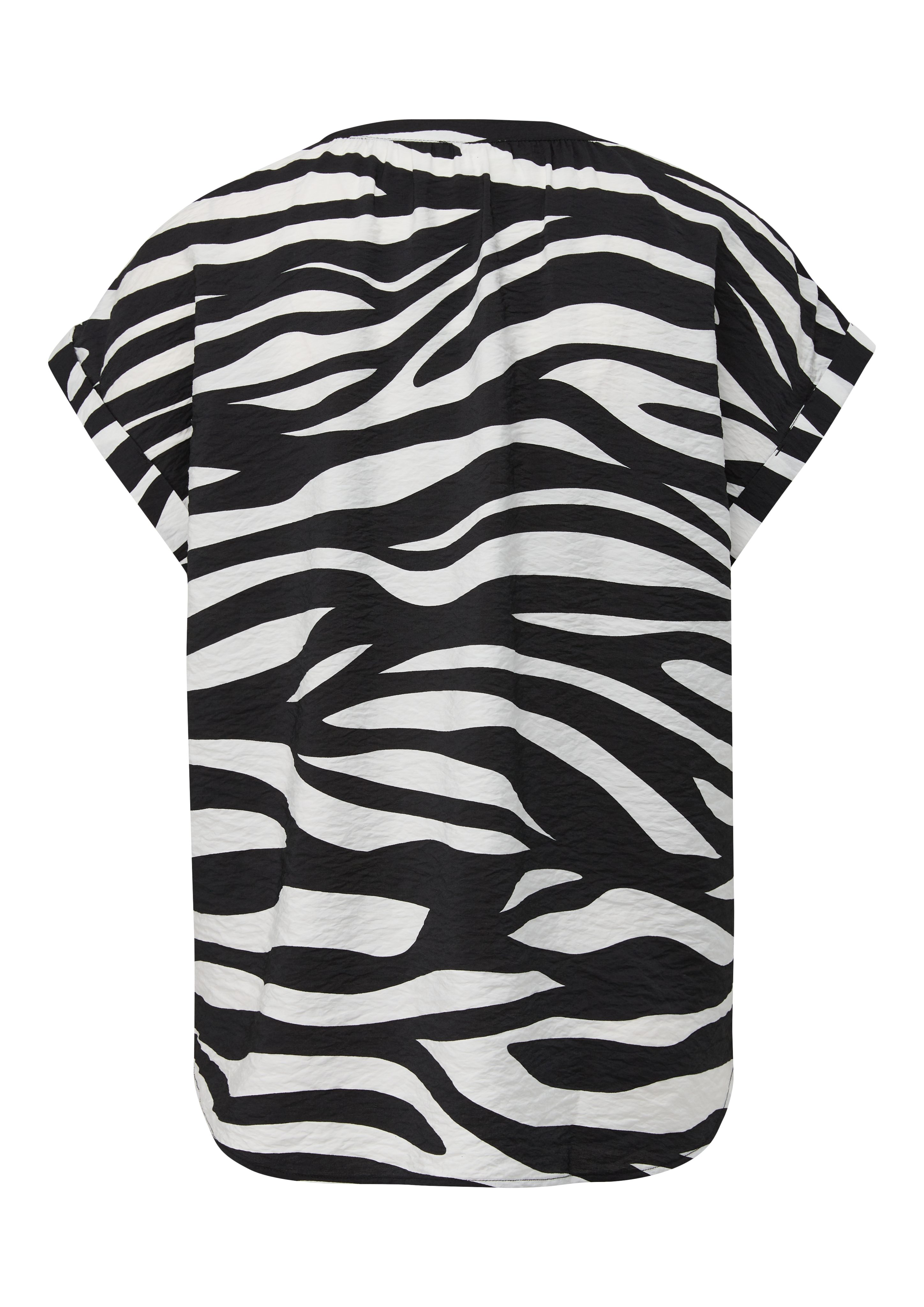 s.Oliver Gedessineerde blouse gemaakt van viscose