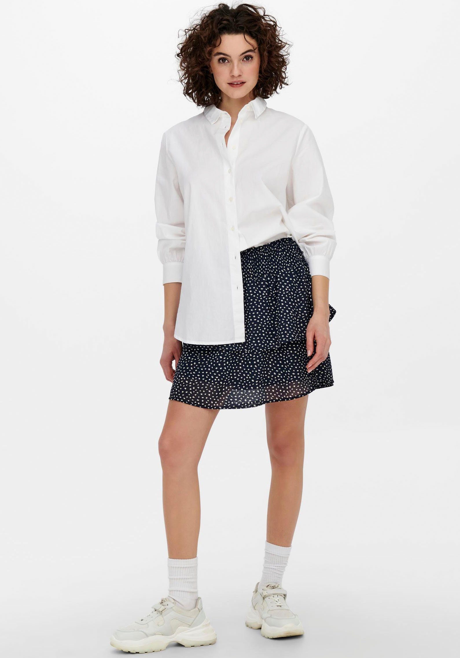 Only Minirok ONLANN STAR LAYERED SMOCK SKIRT