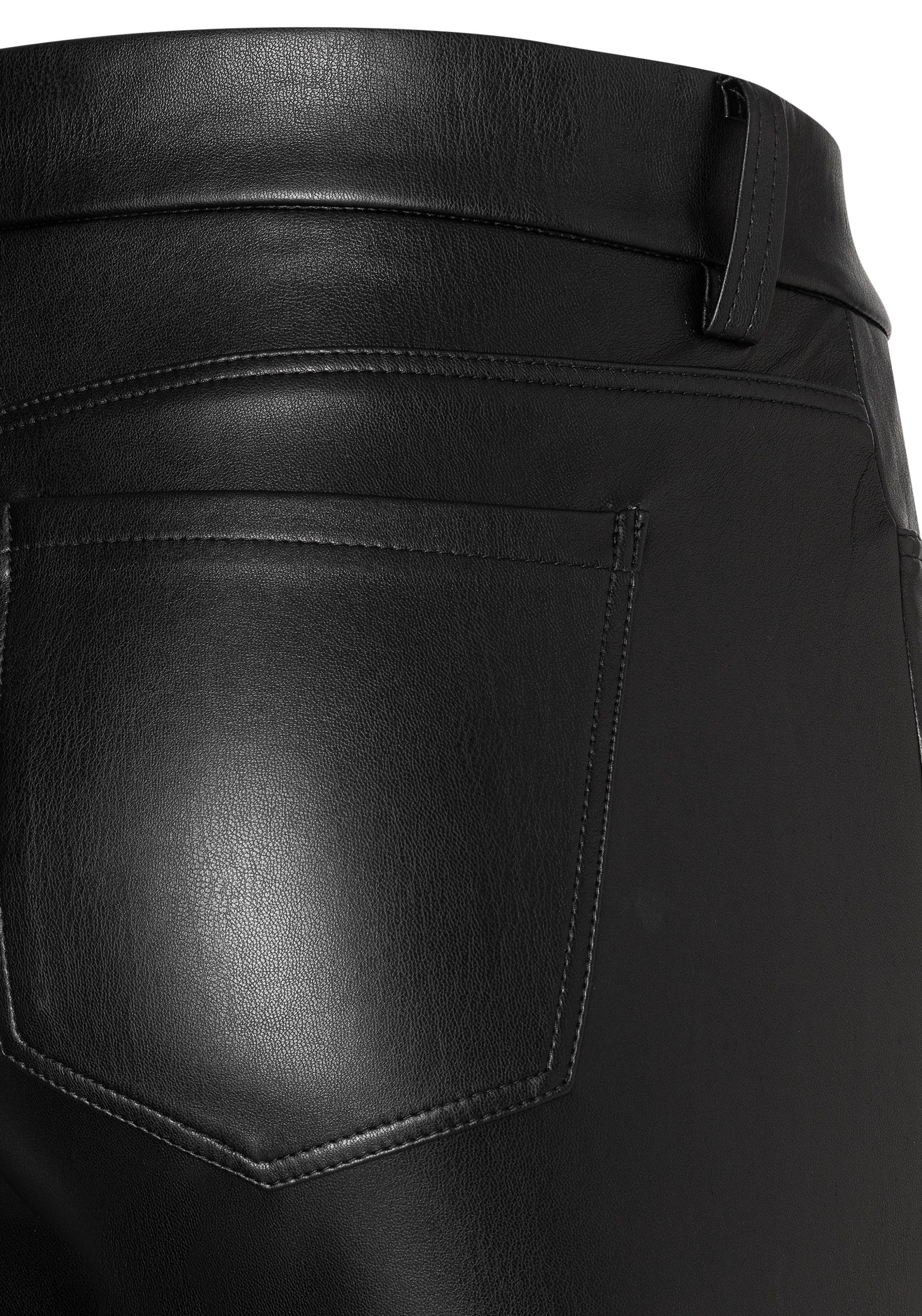 MAC Imitatieleren broek Skinny