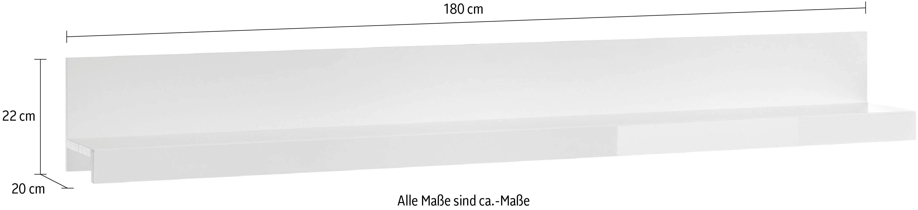 INOSIGN Wandplank Breedte ca. 140 en 180 cm