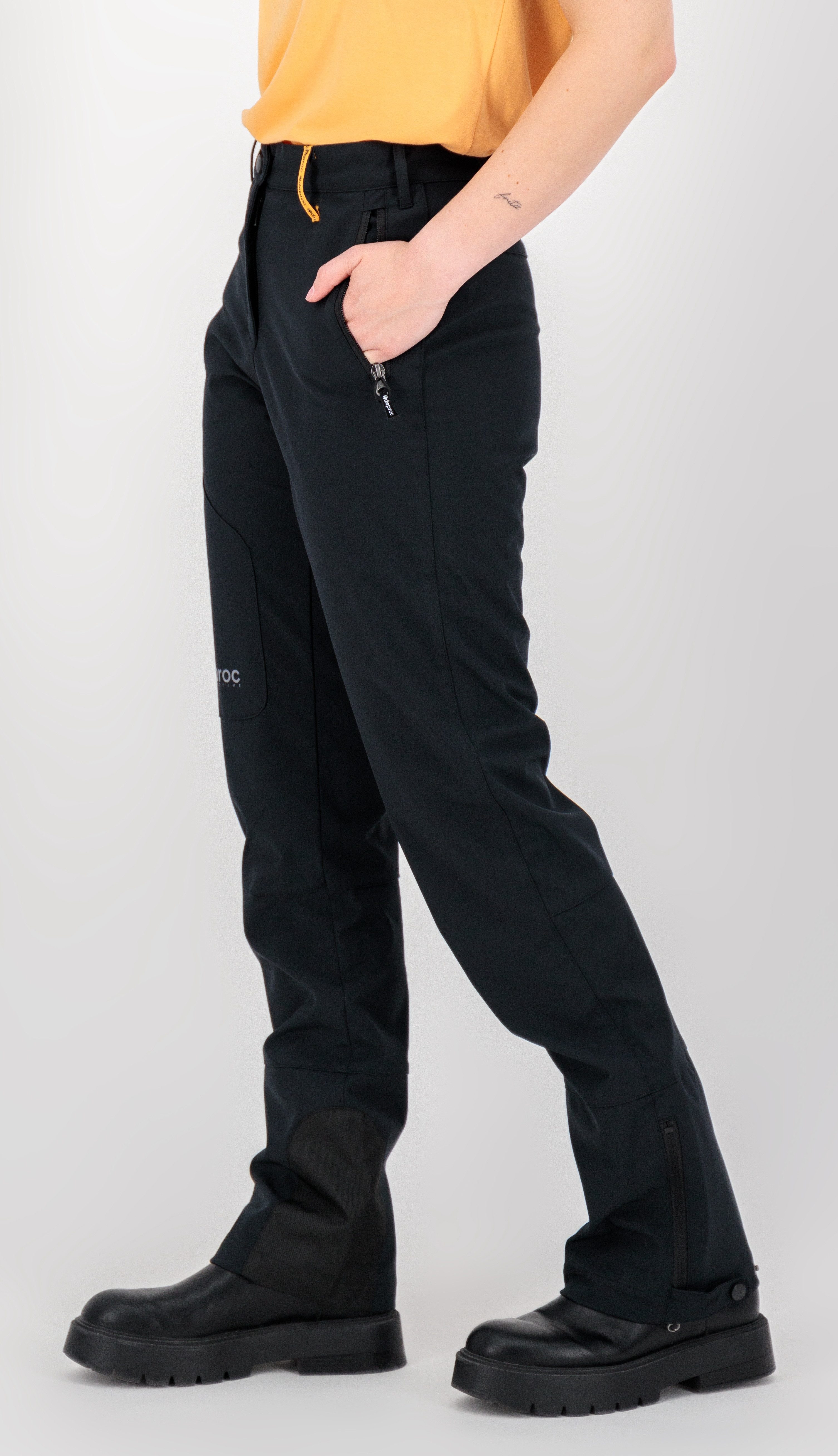 DEPROC Active Softshell-broek Sterling WOMEN met sneeuwvanger