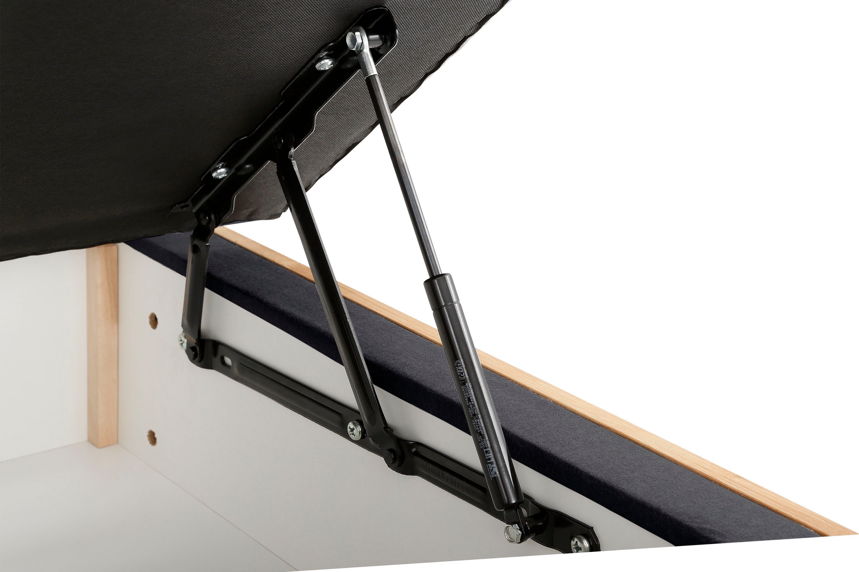 OTTO products Boxspring JENNA zonder ledverlichting, met gecertificeerde, gerecyclede overtrekstoffen